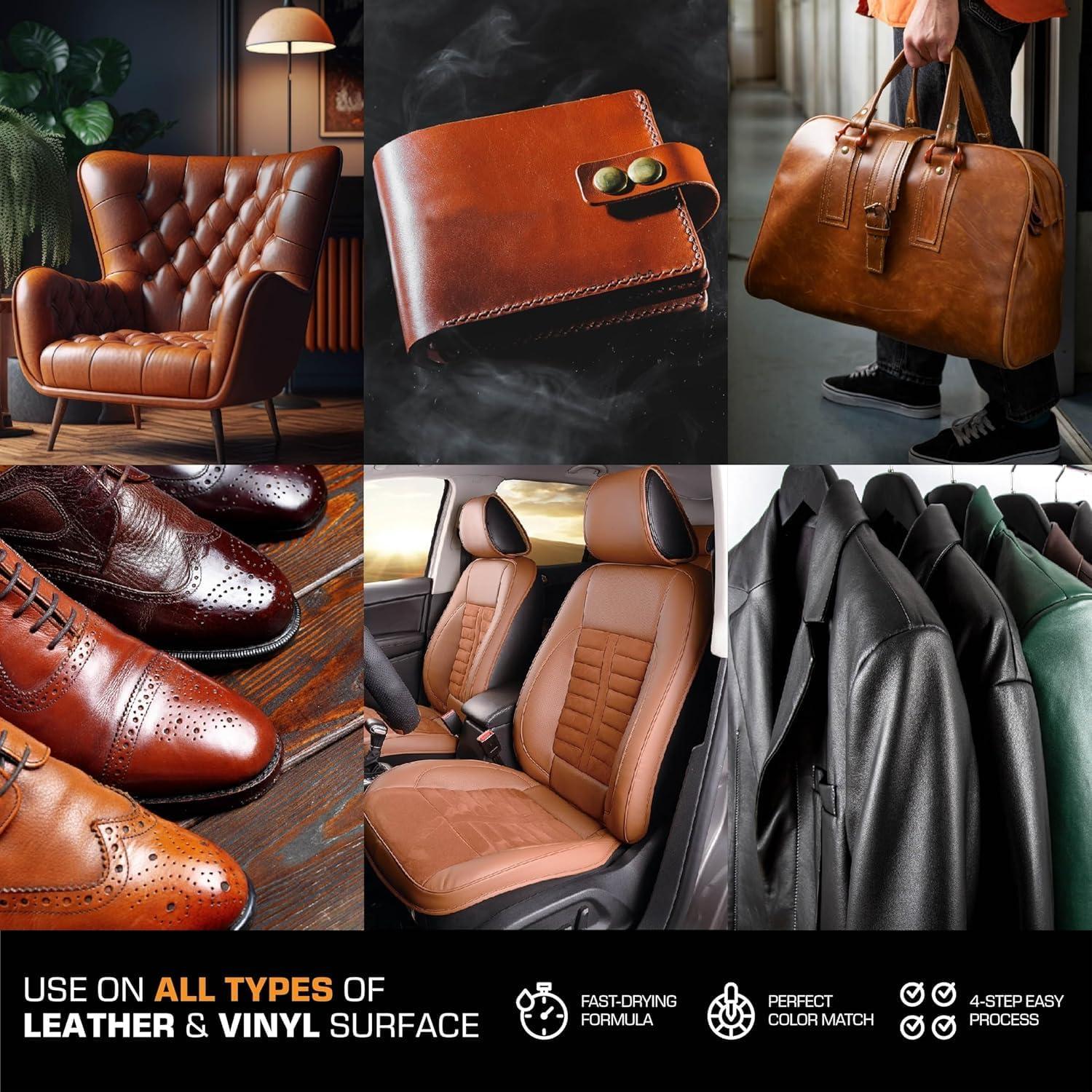 Relleno de Cuero FORTIVO 60 mL - Reparación de Rasguños y Grietas