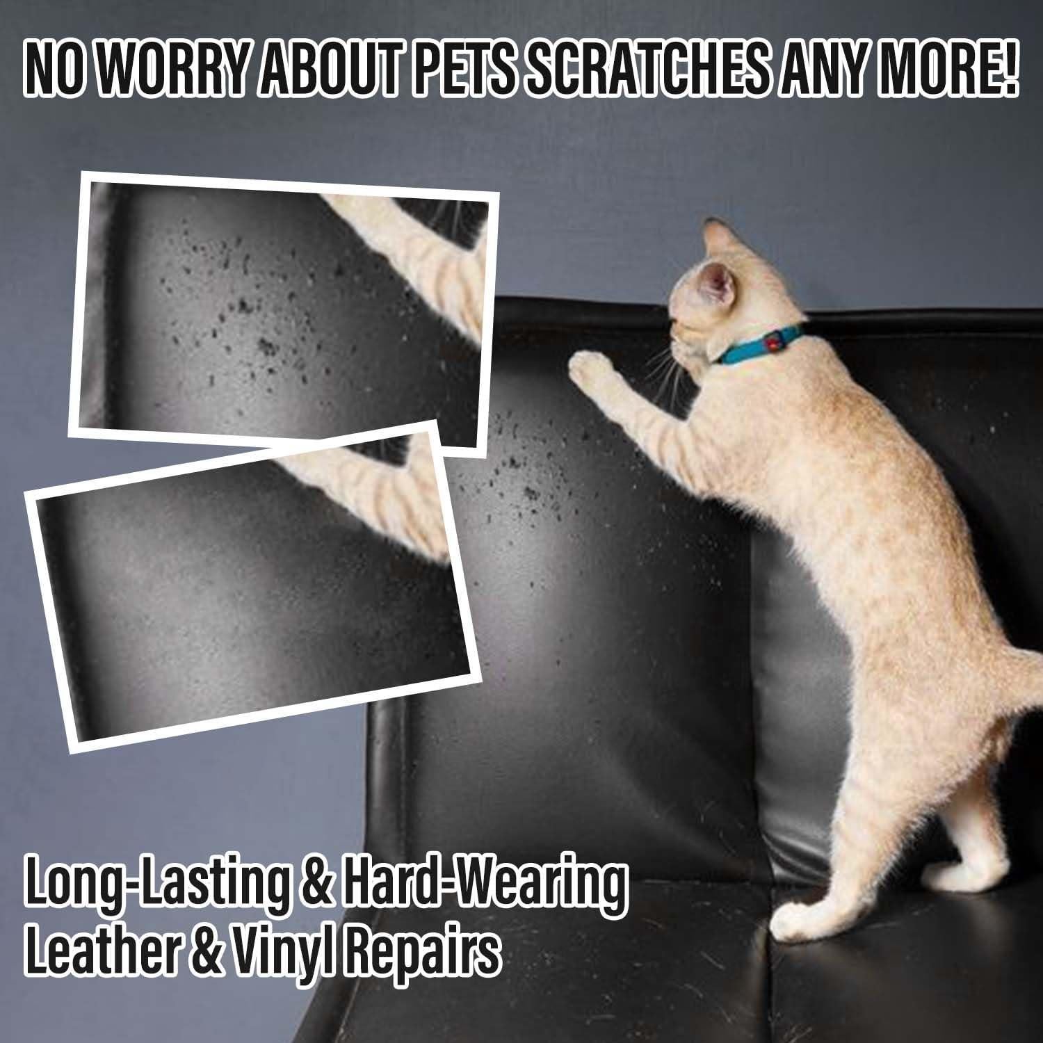 Kit de Reparación de Cuero Negro MCTRHG para Automóviles