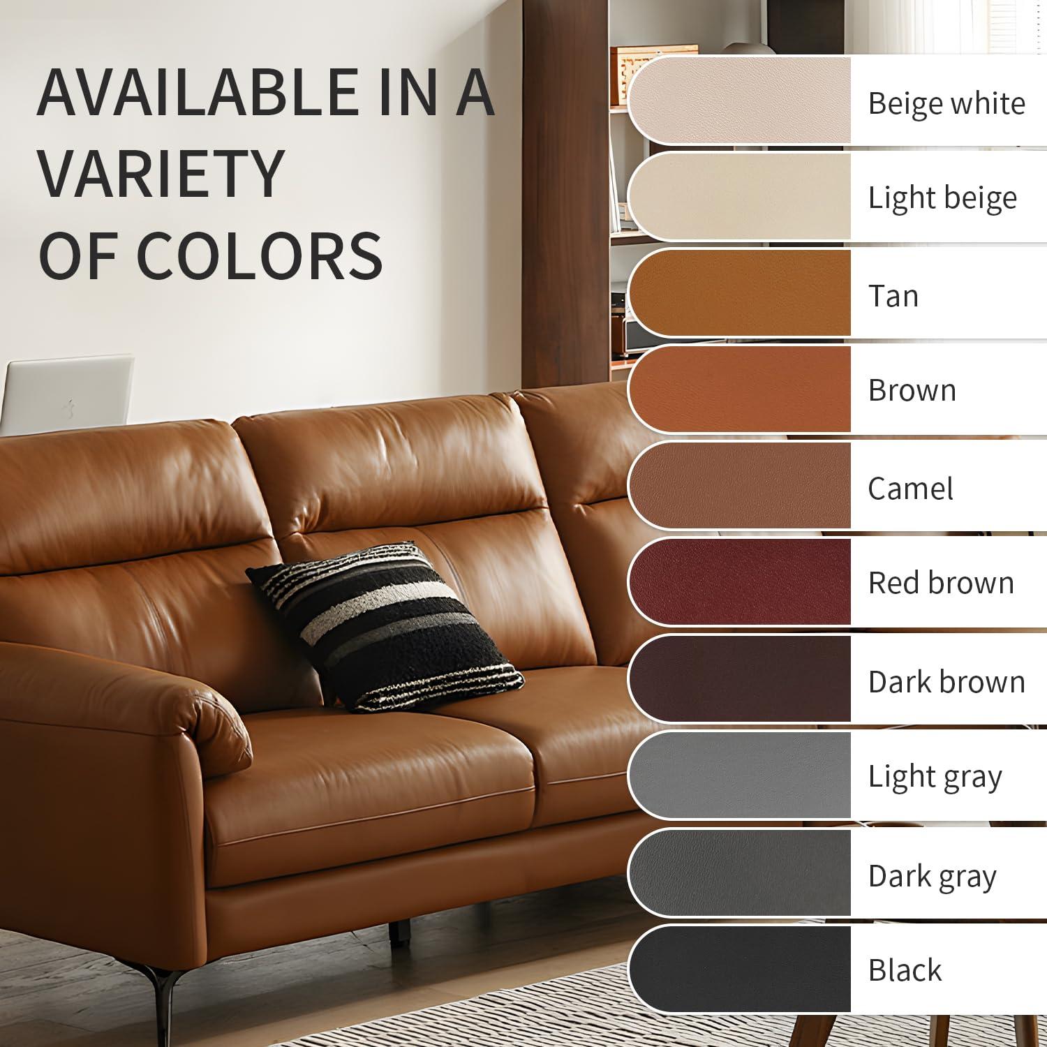 Parche de Reparación de Cuero Autoadhesivo ZESION 20x28 cm Negro