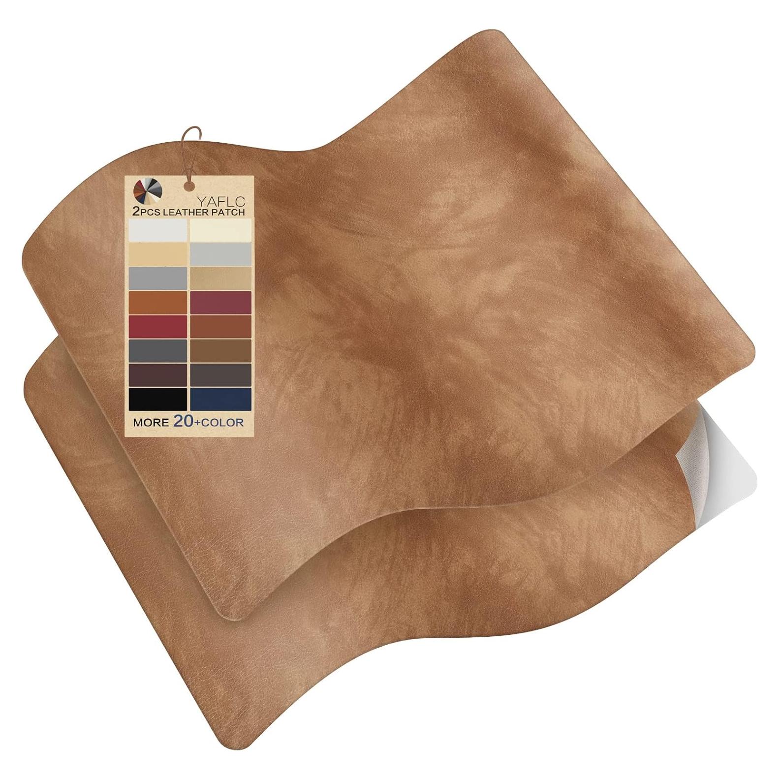 Cinta de Reparación de Cuero YAFLC 21x28 cm Autoadhesiva