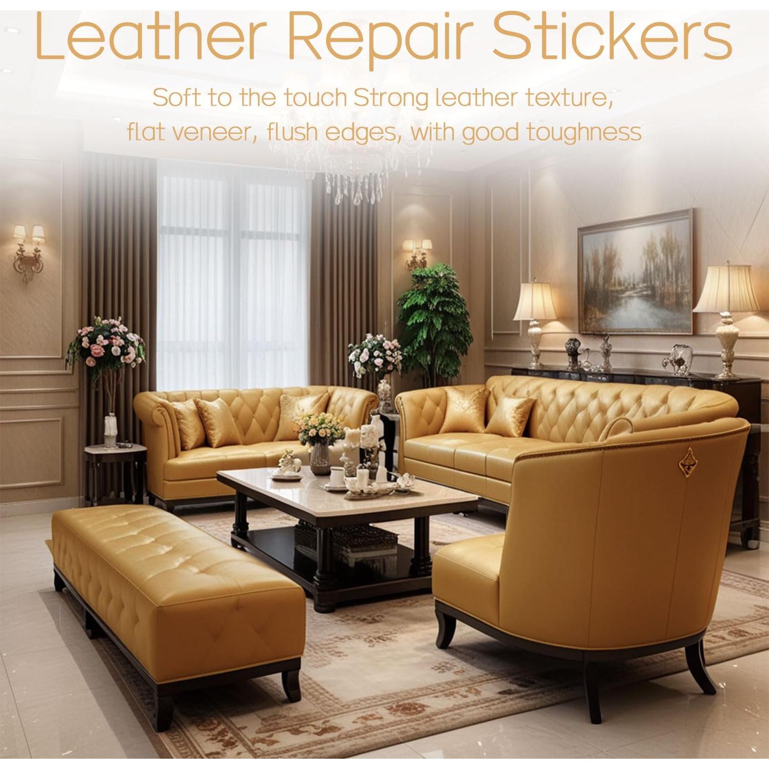 Parche de Reparación de Cuero DSEmpyrion 30x300 cm Caqui