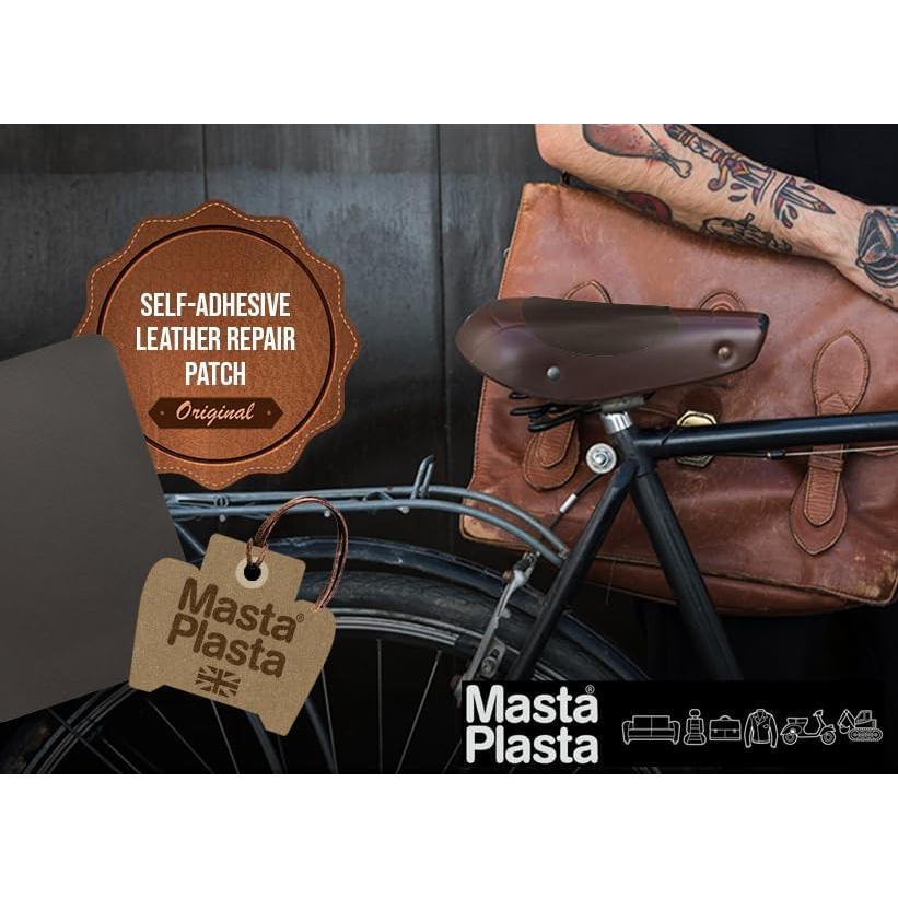 Cinta de Reparación de Cuero MASTAPLASTA 150x10cm Marrón Medio