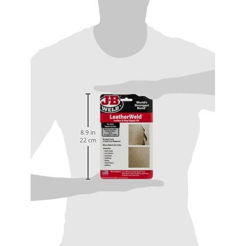 Kit de Reparación de Cuero y Vinilo J-B Weld 85 g