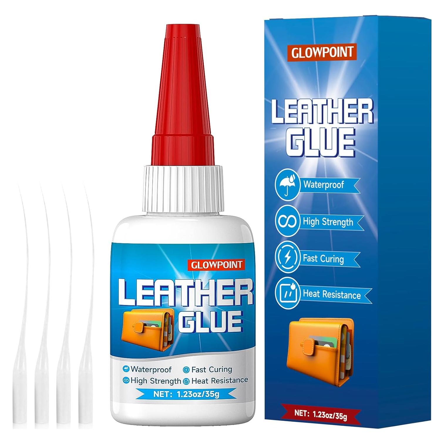 Pegamento para Cuero GLOWPOINT 35g Adhesivo Impermeable