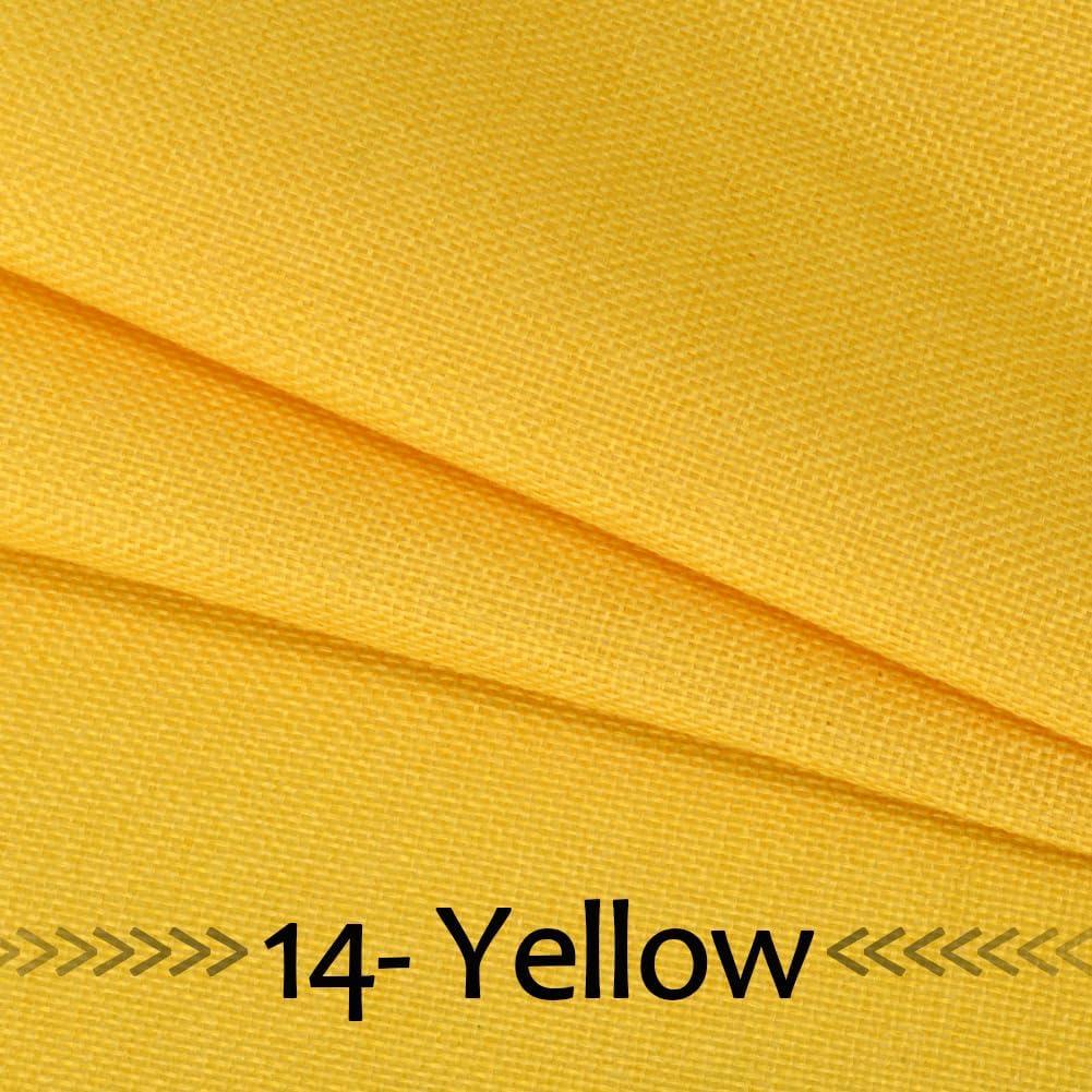 Parche de Tela Autoadhesivo SiiRo 33x102 cm Amarillo