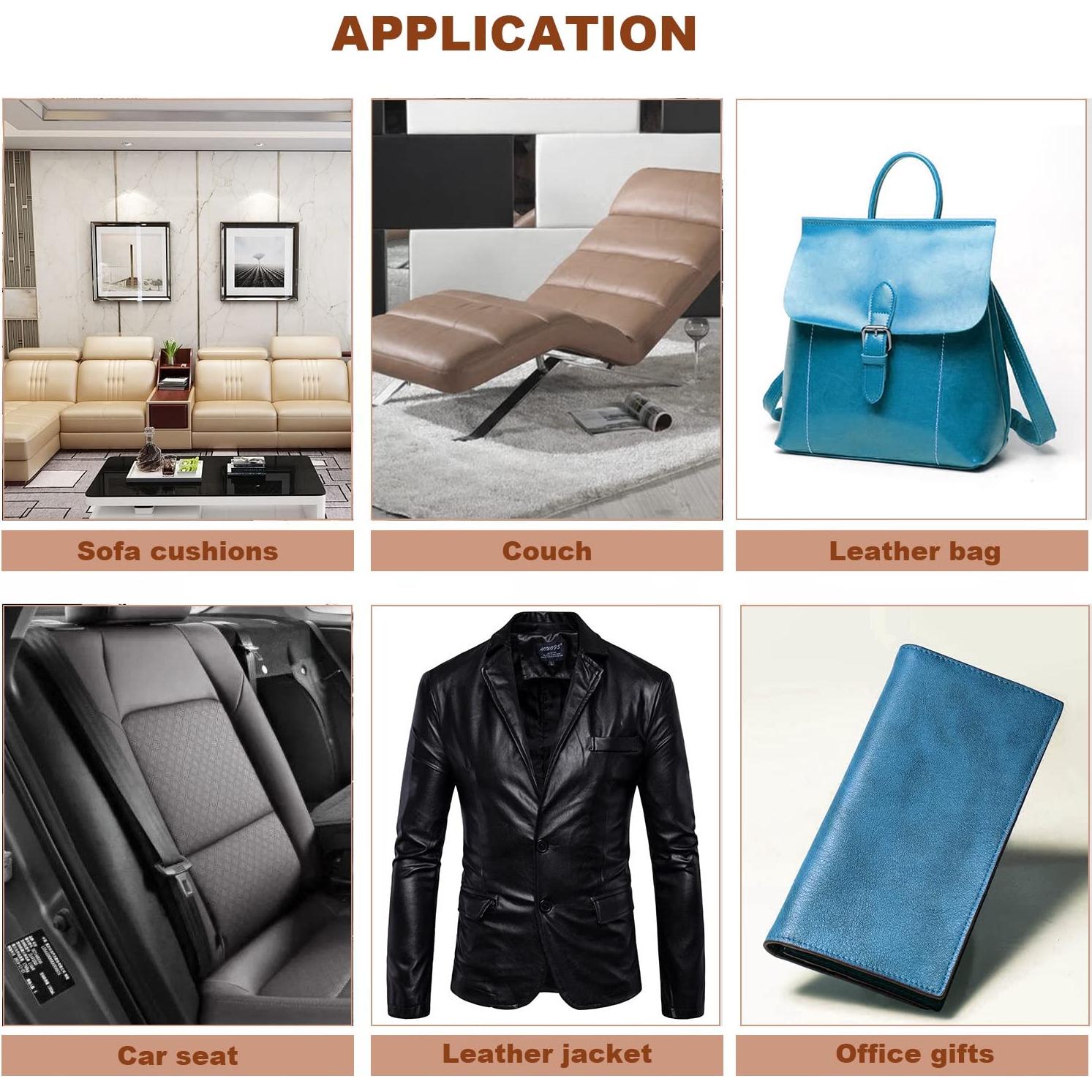 Parche de Reparación de Cuero Cindy's Tape Negro 150 x 32 cm