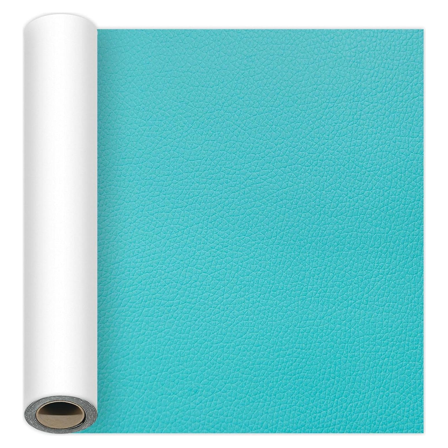 Cinta de Reparación de Cuero Autoadhesiva Ruaniao 40x120 cm Azul