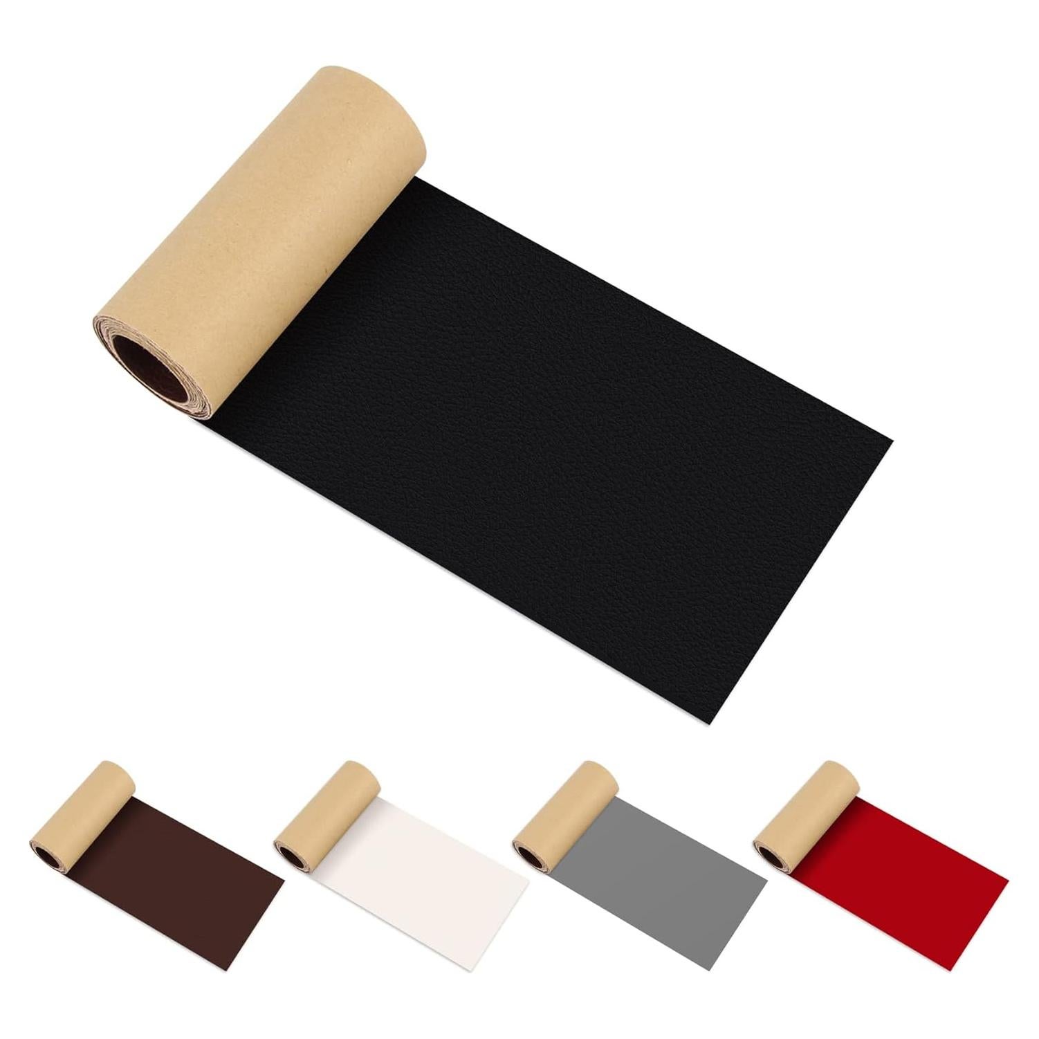 Cinta de Reparación de Cuero DOCAS 10x160 cm Autoadhesiva Negra