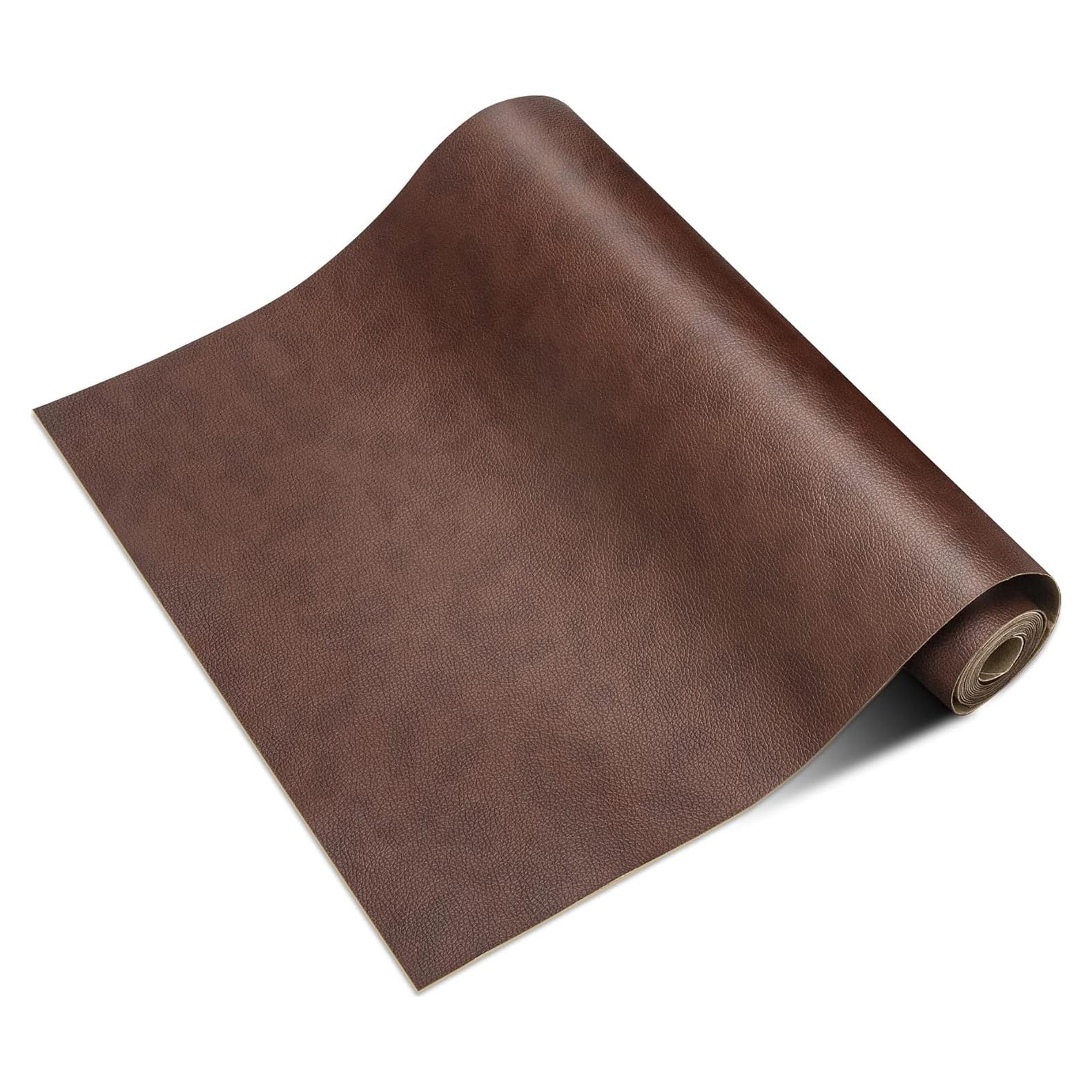 Parche de Reparación de Cuero AINITAOCOM 34x300cm Autoadhesivo