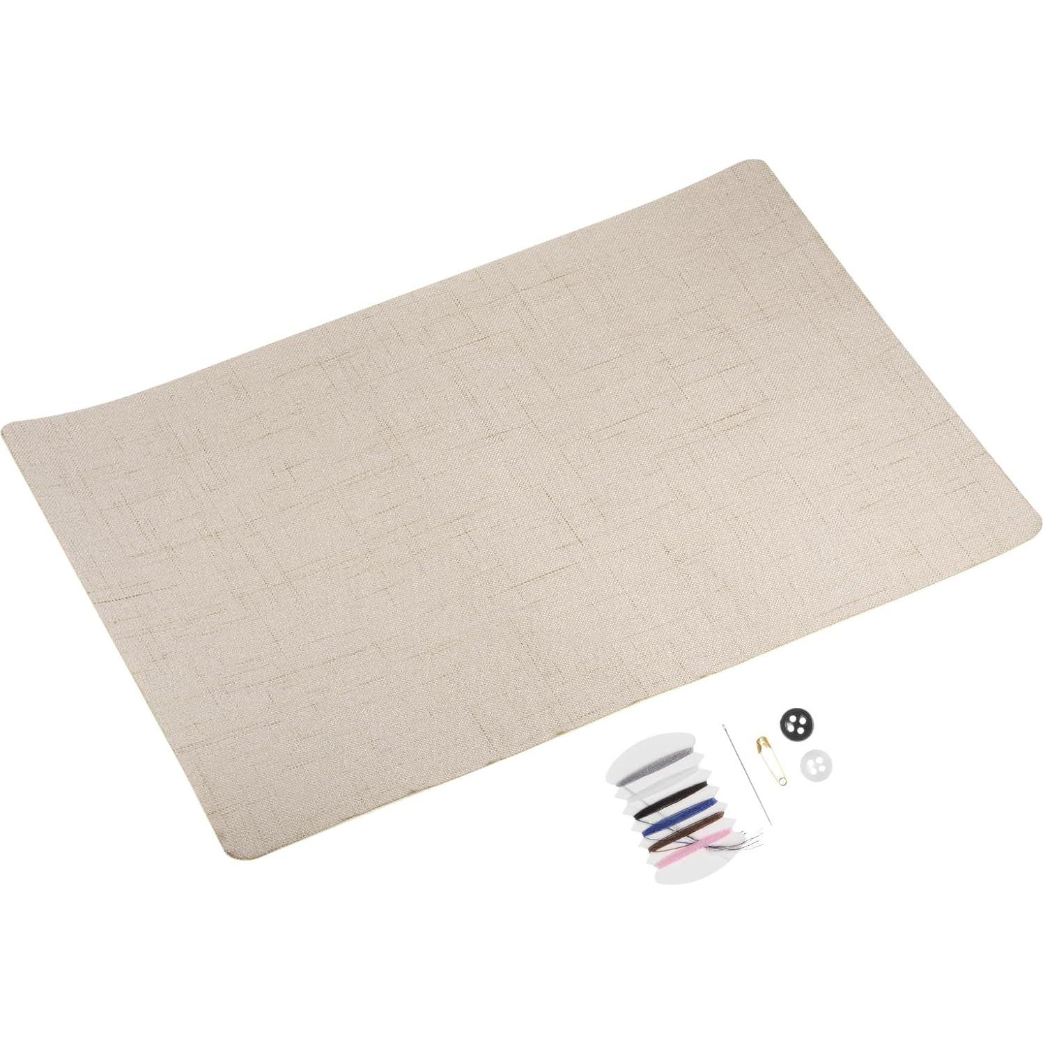 Parche de Reparación Autoadhesivo HARFINGTON 300x200mm Lino Natural