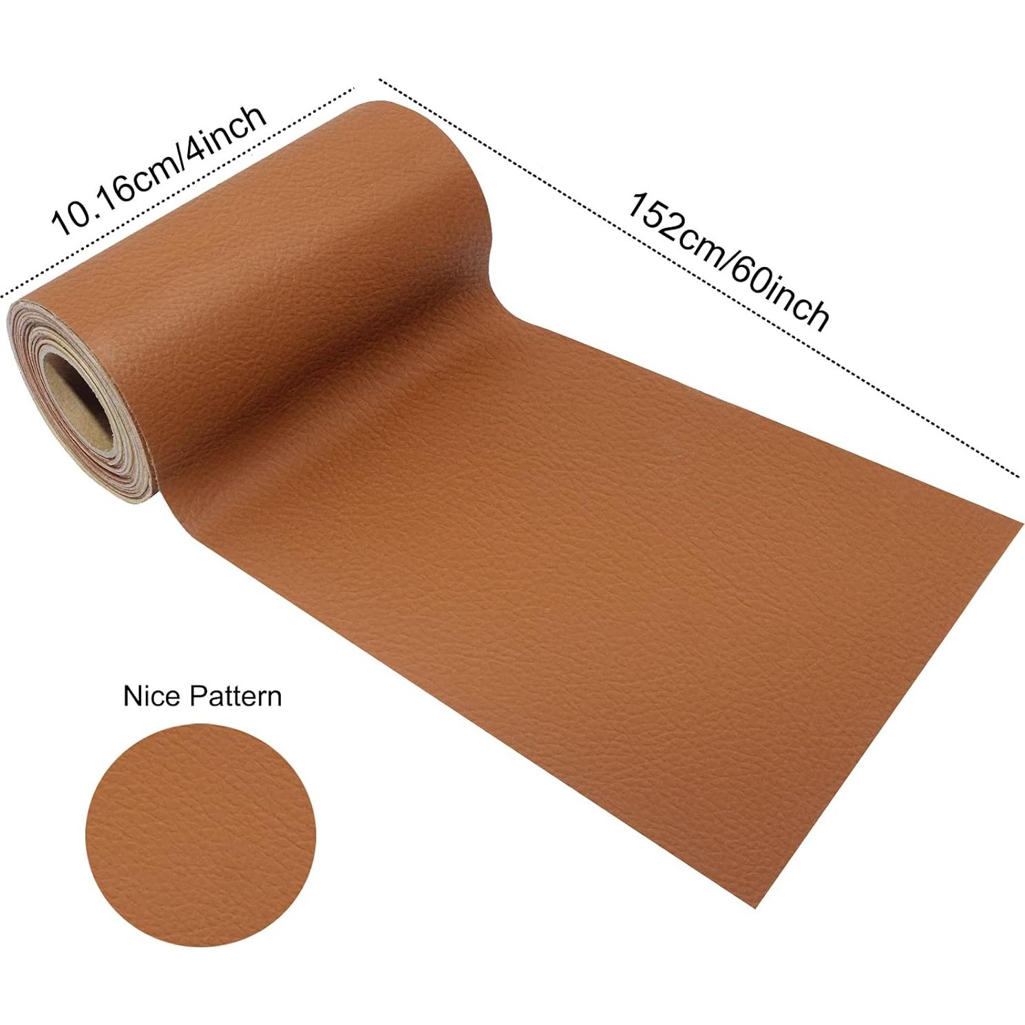 Cinta de Reparación de Cuero IVRYBRI 10.16x152.4cm Marrón