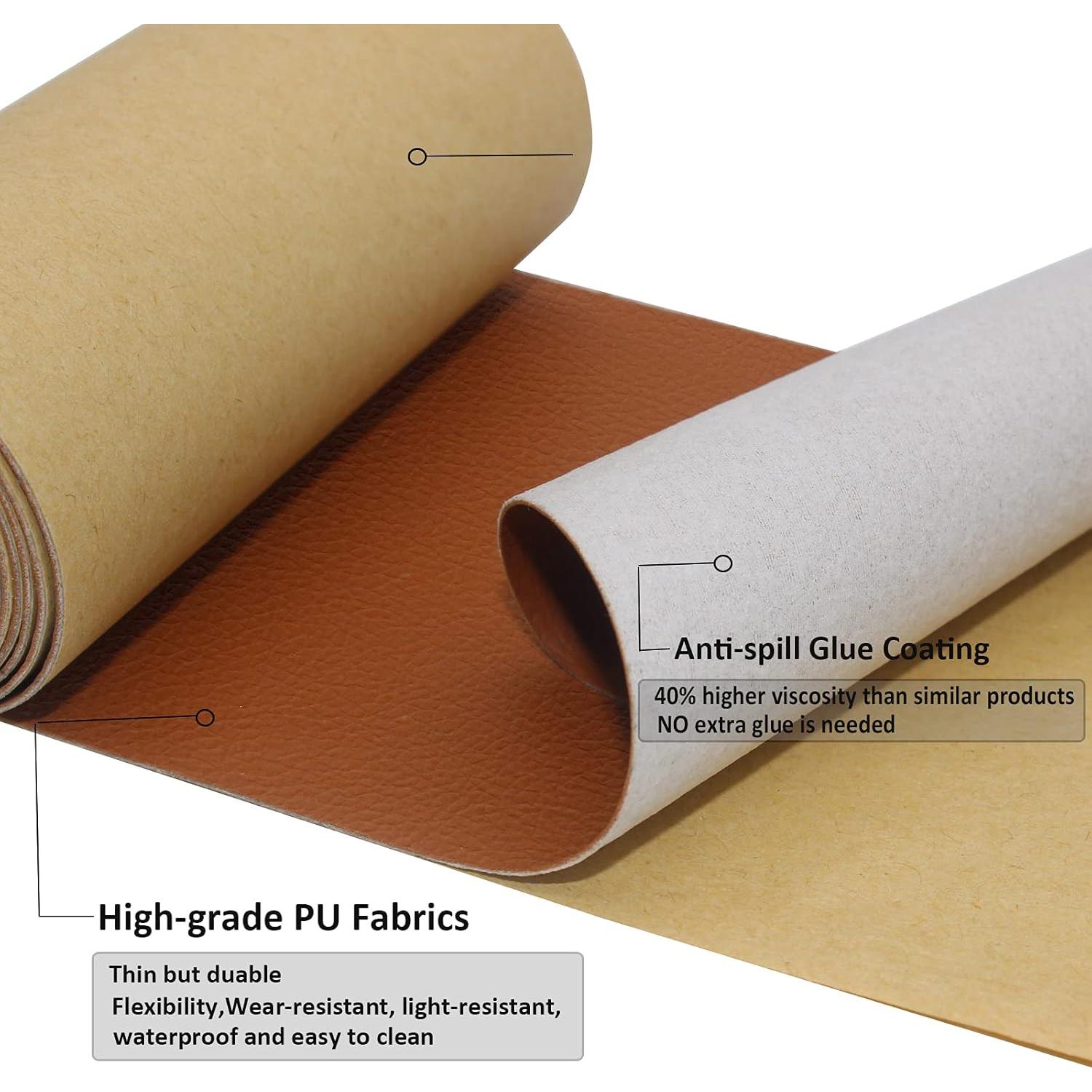 Cinta de Reparación de Cuero IVRYBRI 10.16x152.4cm Marrón
