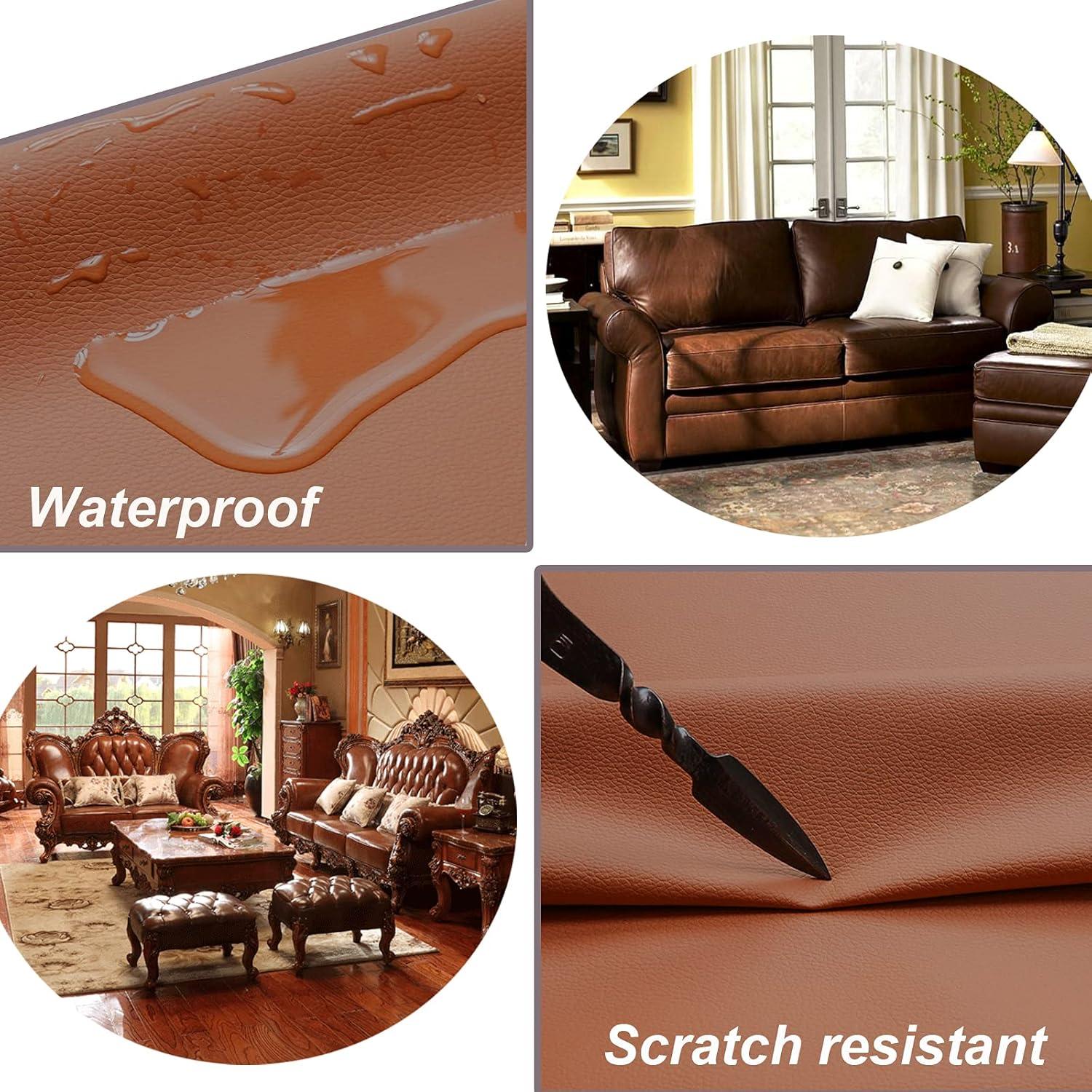 Cinta de Reparación de Cuero IVRYBRI 10.16x152.4cm Marrón