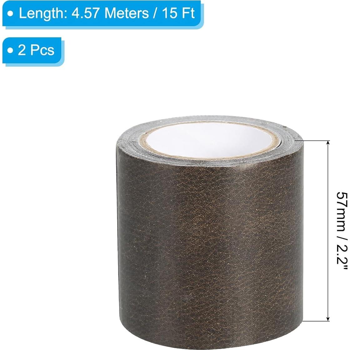 Cinta de Reparación de Cuero PATIKIL 5.6 cm x 9.14 m Marrón