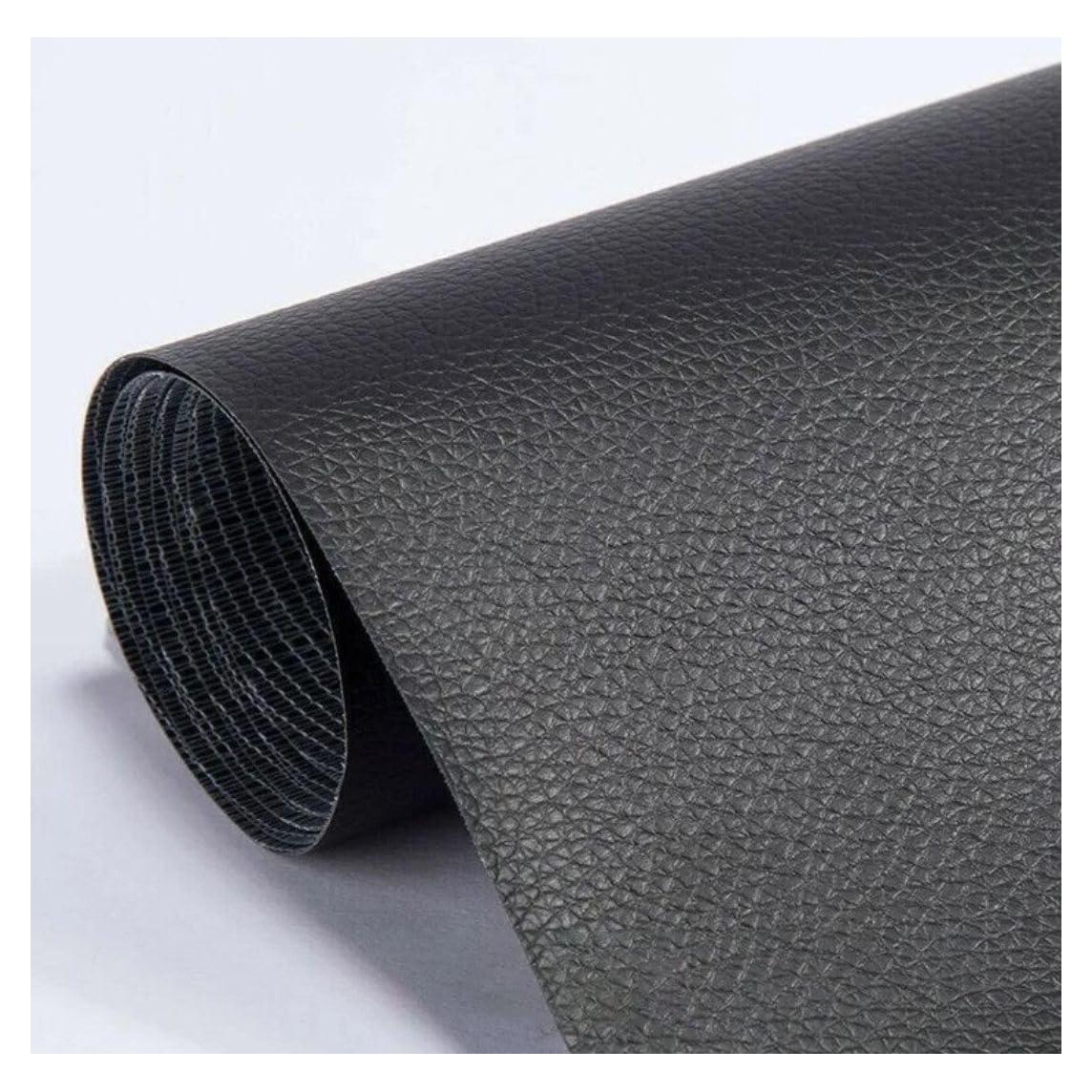 Reparador de Cuero Autoadhesivo Sofarefinish Negro 34.3x119.4 cm