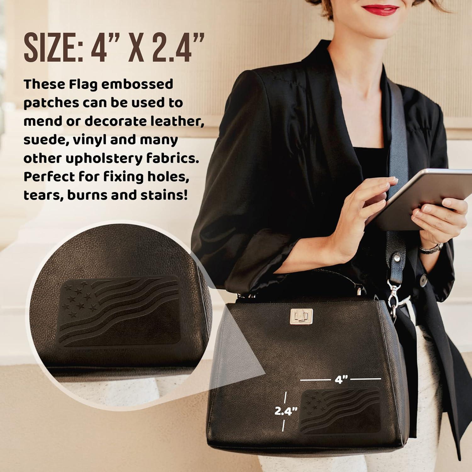 Parche Autoadhesivo MastaPlasta Suede Marrón 10cm x 6cm