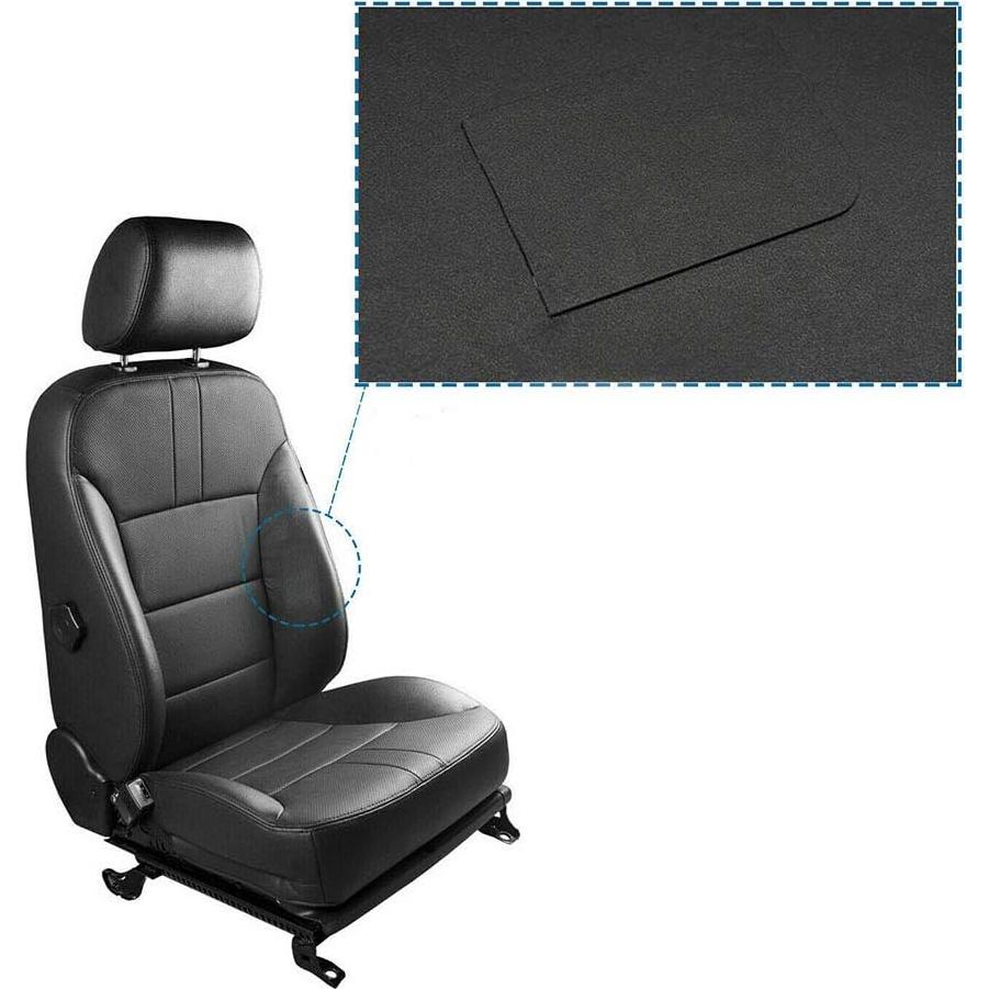 Parche de Reparación de Cuero Autoadhesivo Acxico 6 Piezas 15x25cm