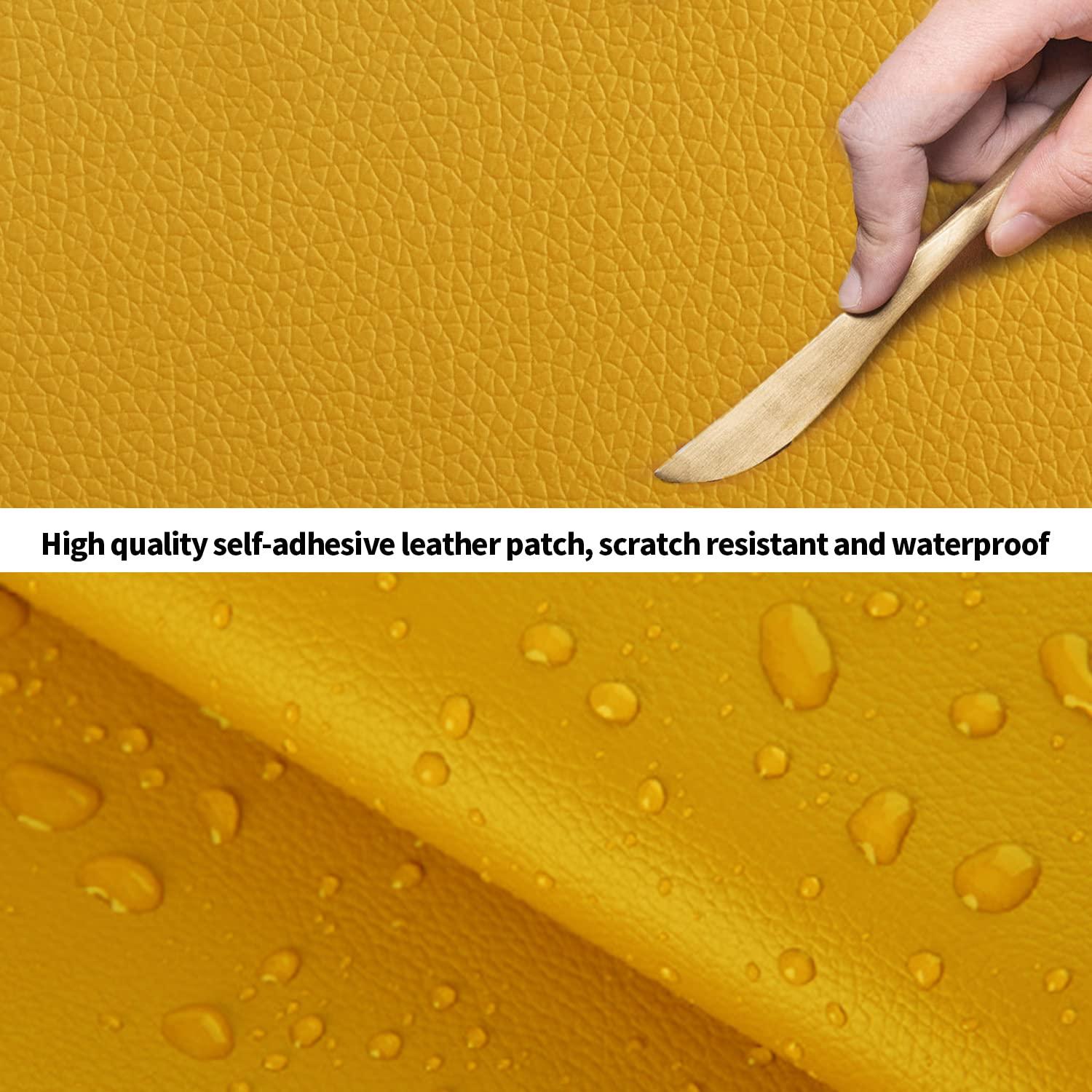 Cinta de Reparación de Cuero Aglzyoply 45x200 cm Amarillo