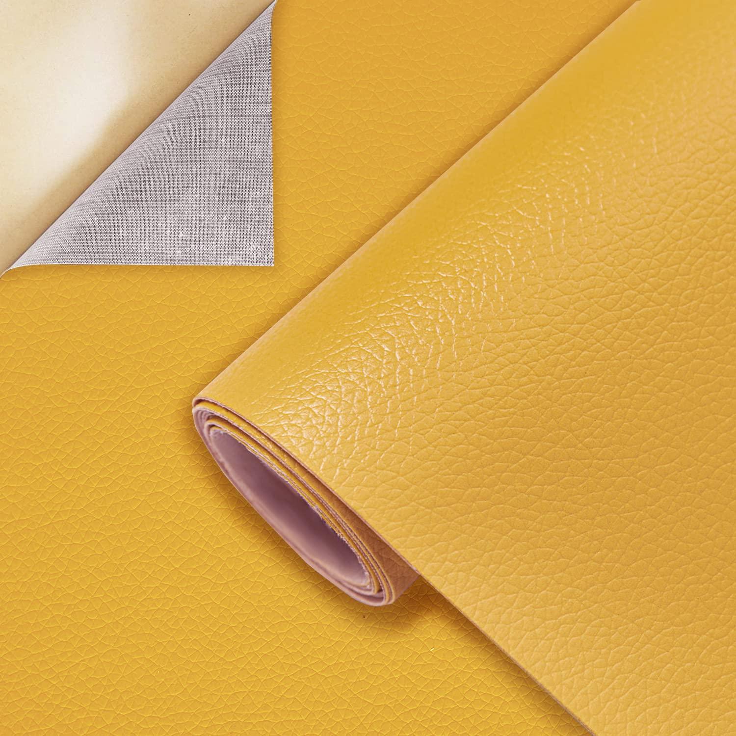 Cinta de Reparación de Cuero Aglzyoply 45x200 cm Amarillo