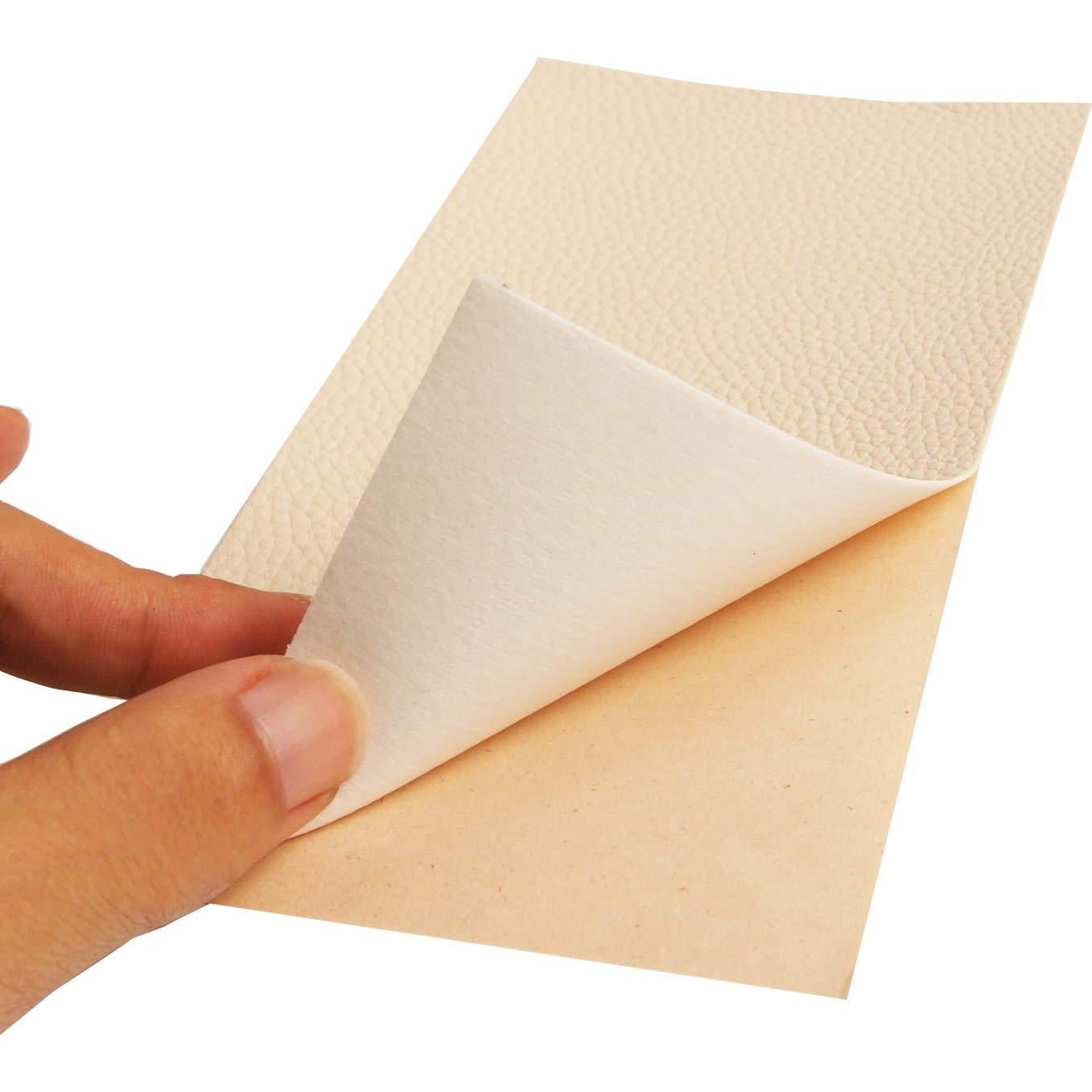 Parche de Reparación de Cuero PU HONGYU 10x20 cm Antirrayaduras