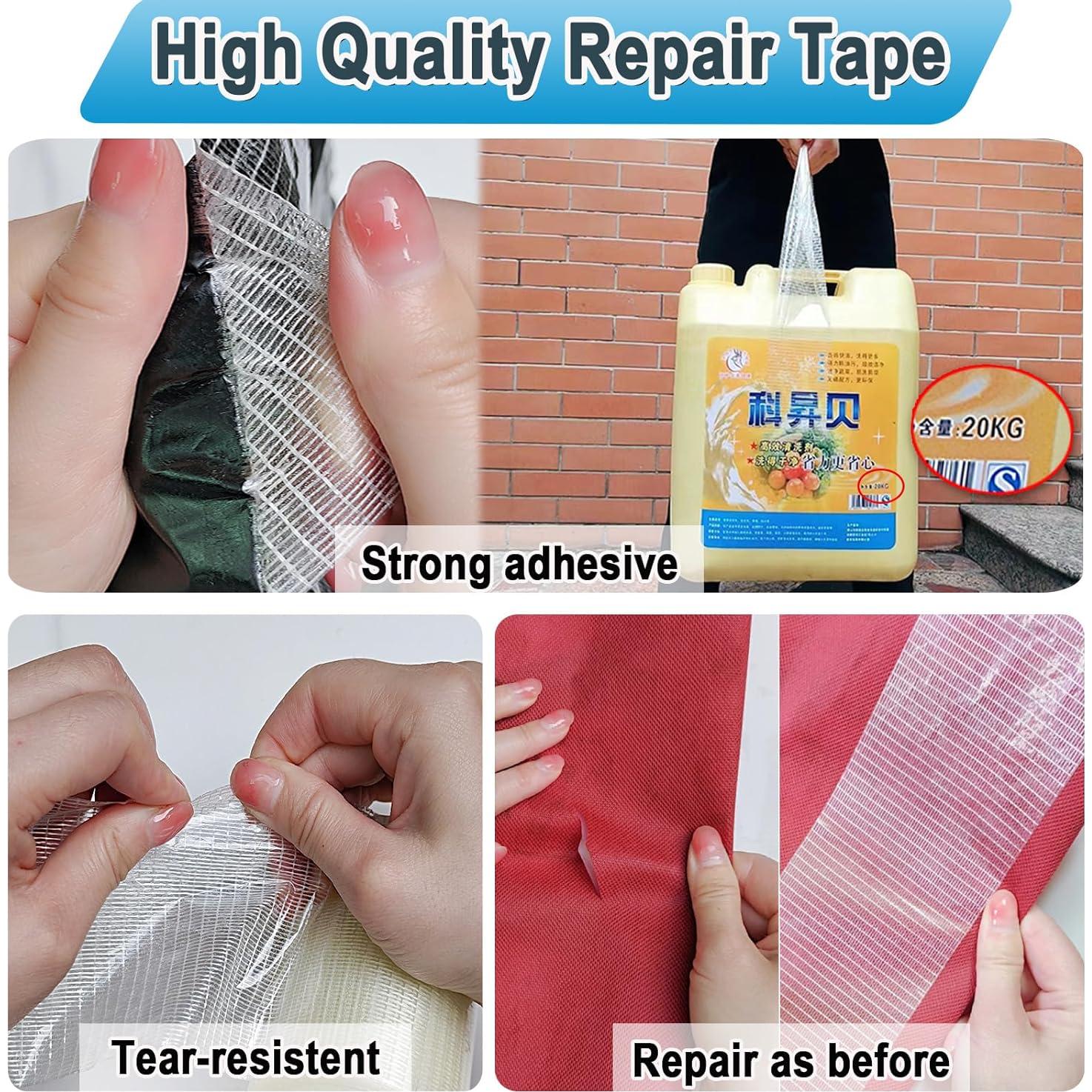 Cinta de Reparación para Toldos RV WENSSKKU 8 cm x 11.89 m