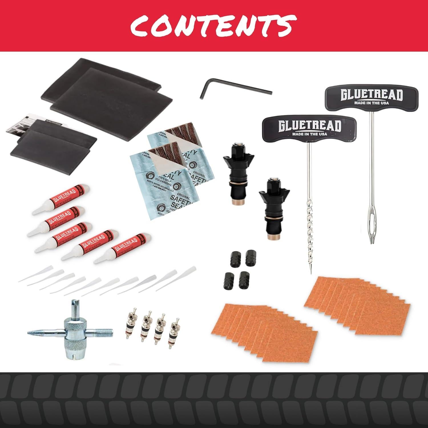 Kit de Reparación de Neumáticos Off-Road GlueTread Expedition