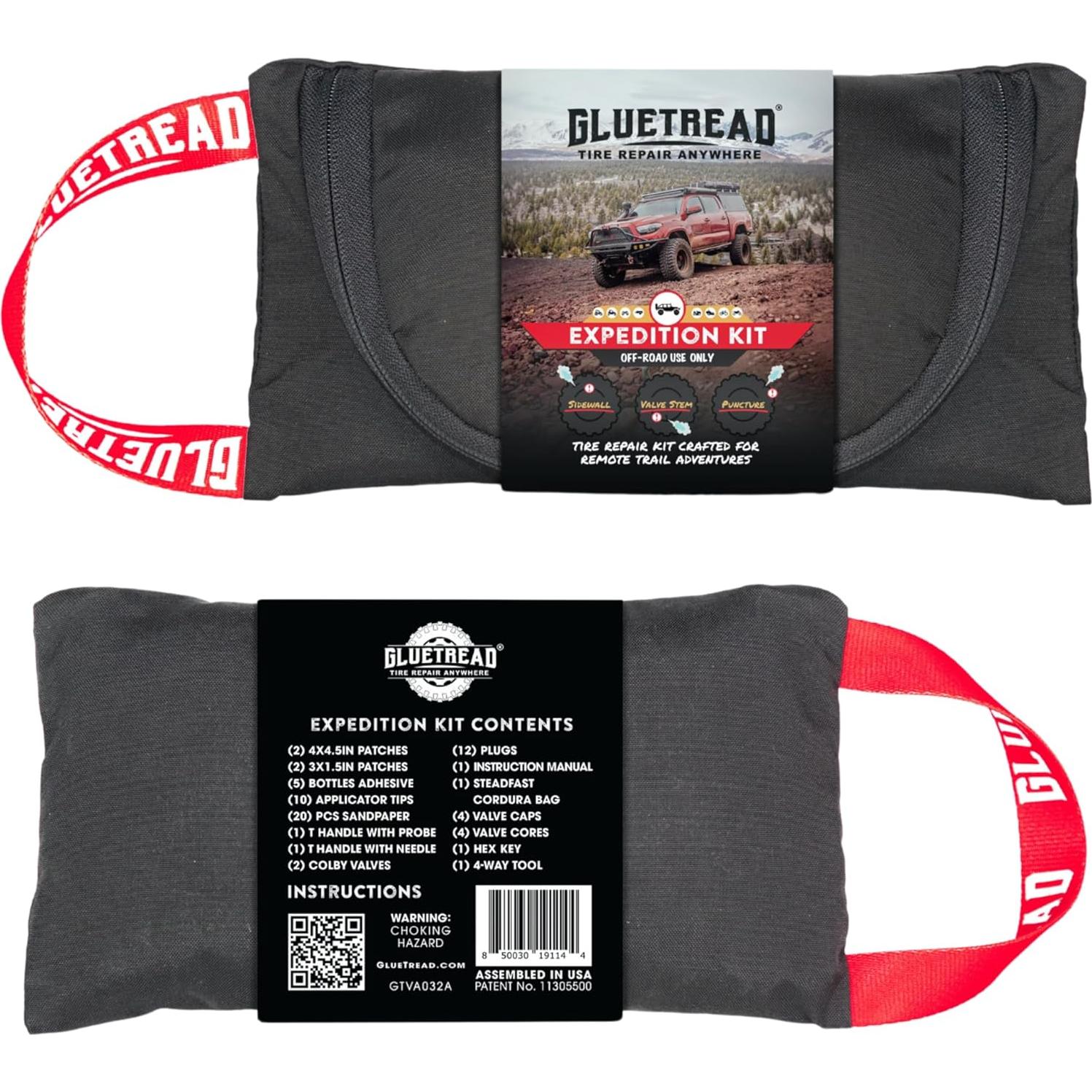 Kit de Reparación de Neumáticos Off-Road GlueTread Expedition