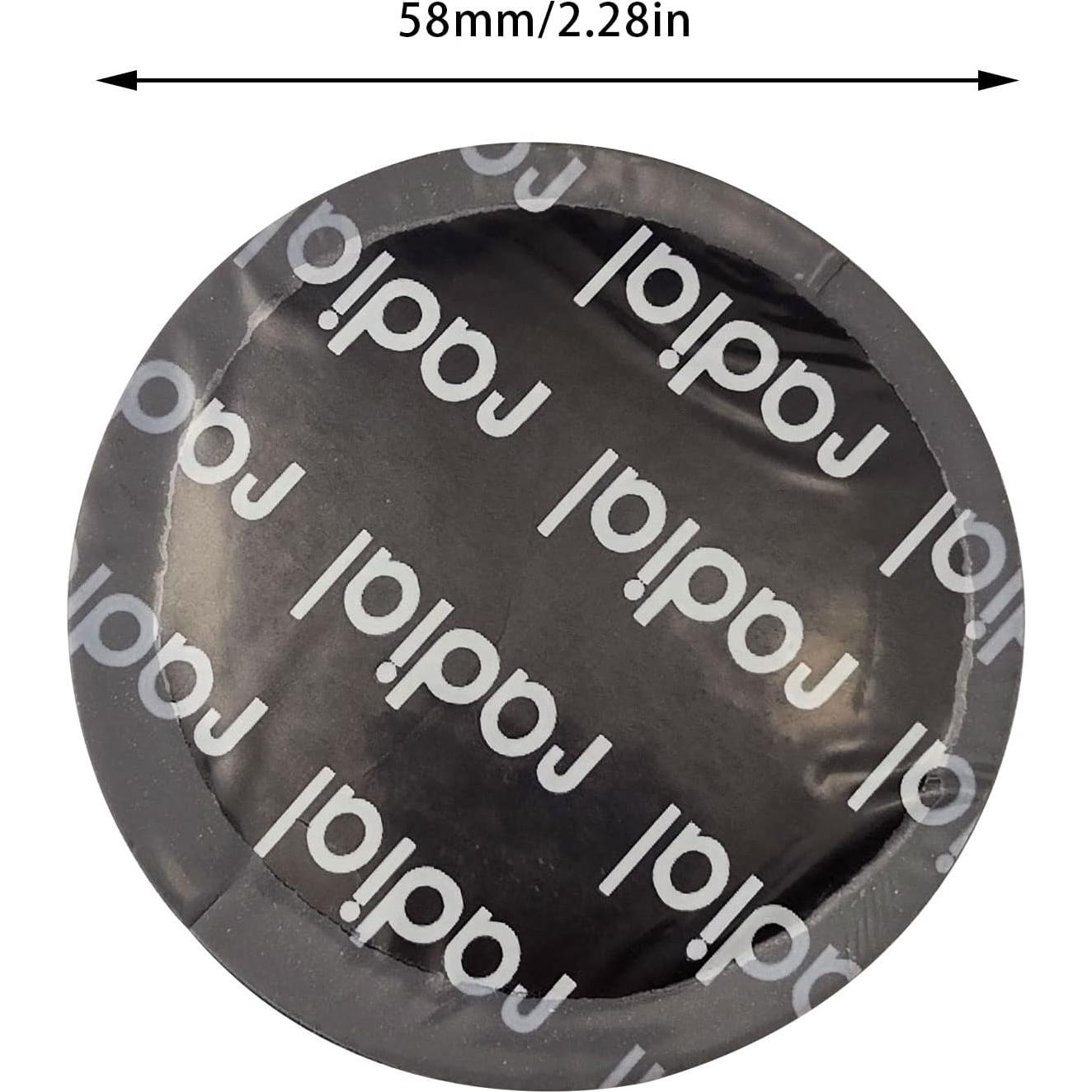 Kit de Parche de Reparación de Neumáticos Flylin 80 Pcs 58mm