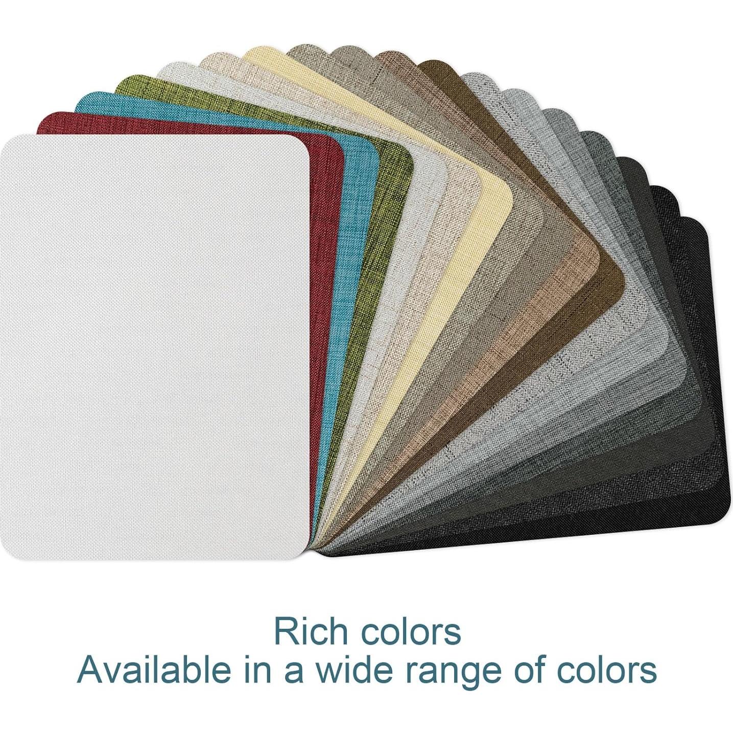 Parches de Reparación de Lino WILDREEDS 2 Pcs 20x28 cm Marrón