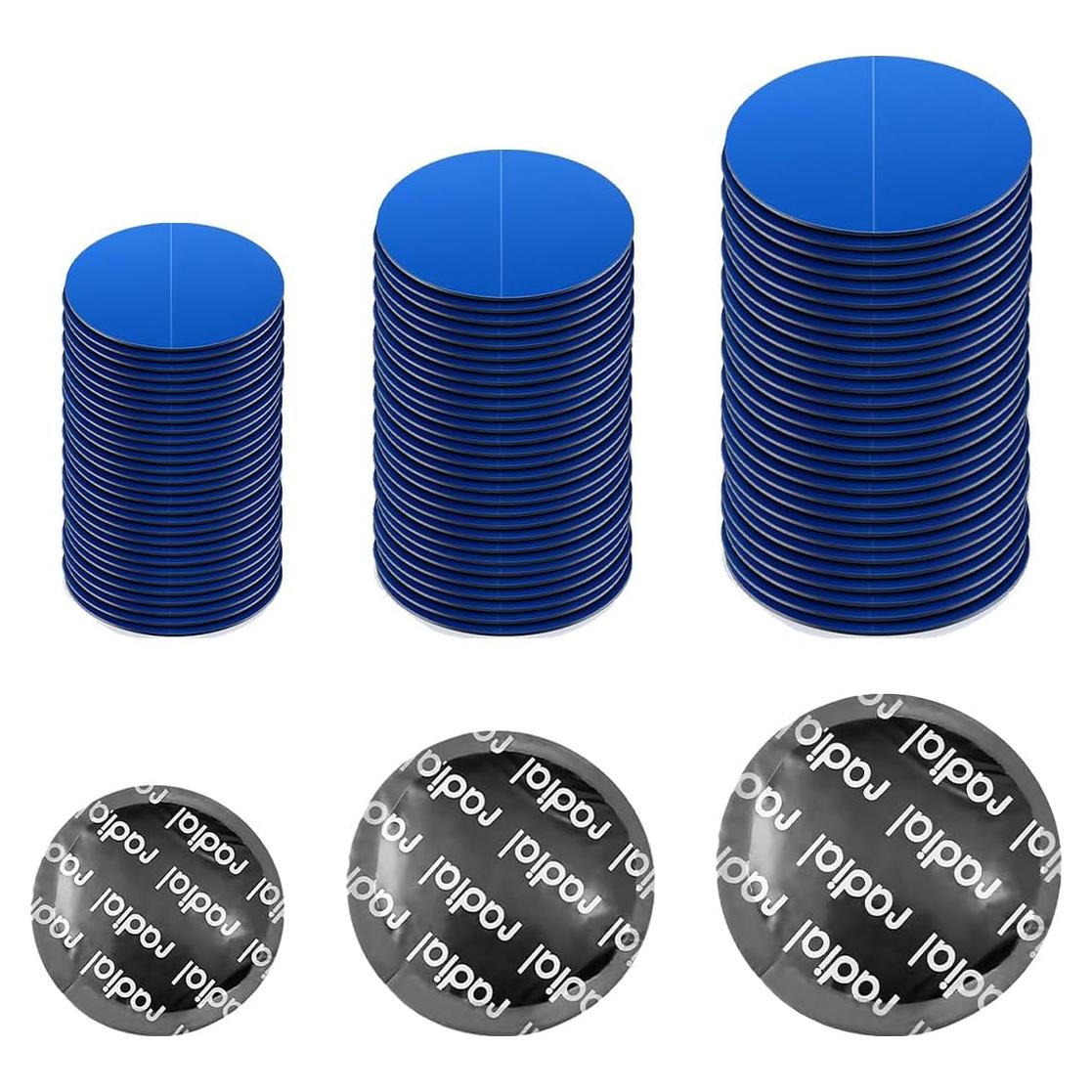 90 Piezas Parche de Reparación de Neumáticos Ohleats 32-58mm