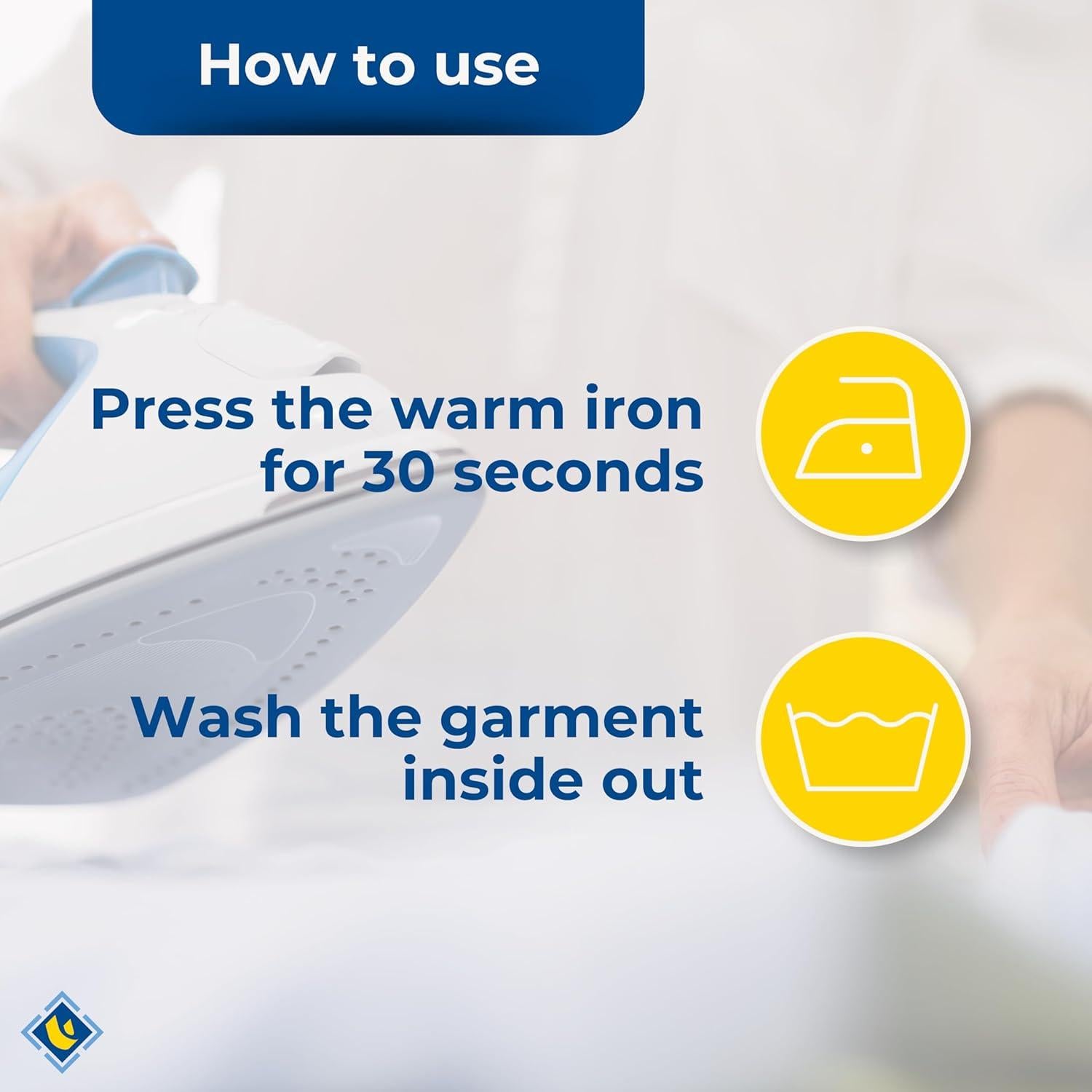 Parche de Reparación Termoadhesivo USIT Algodón 48x11.5cm Azul