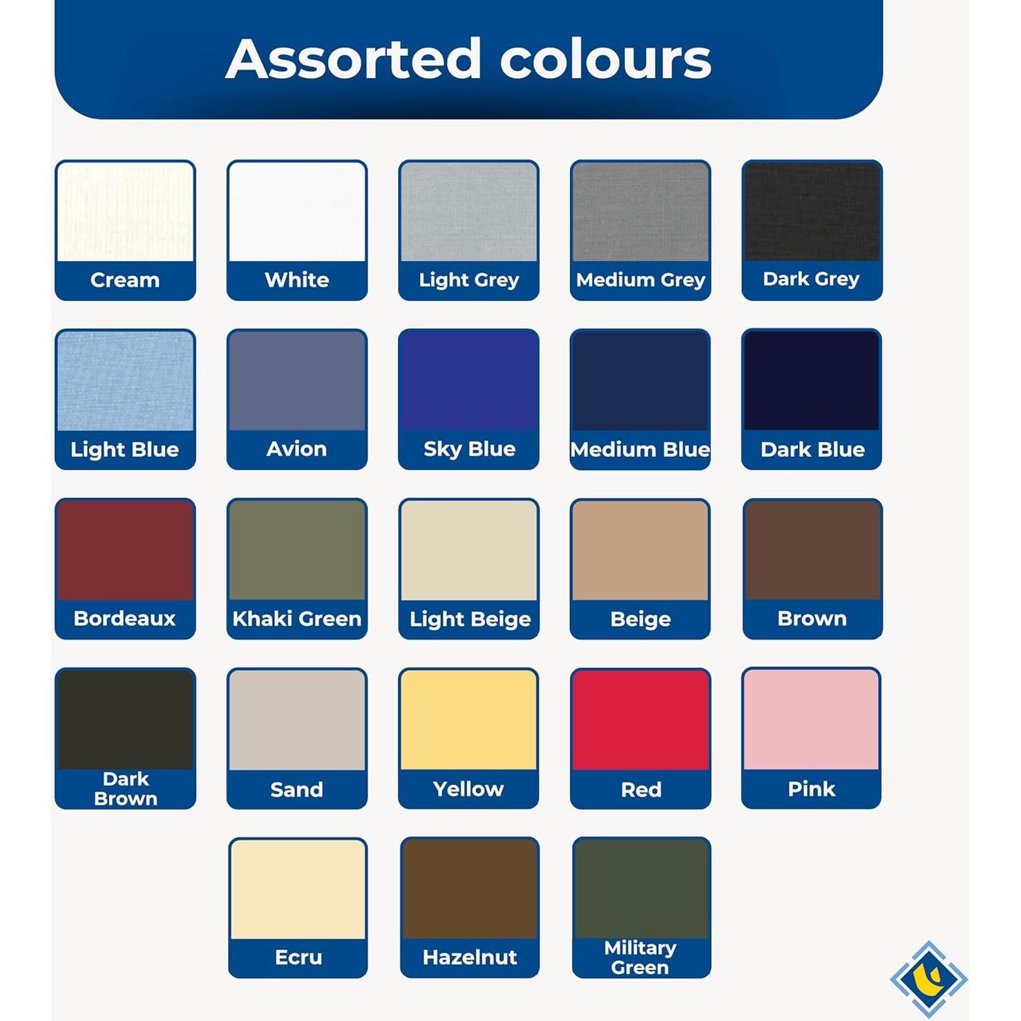 Parche de Reparación Termoadhesivo USIT Algodón 48x11.5cm Azul