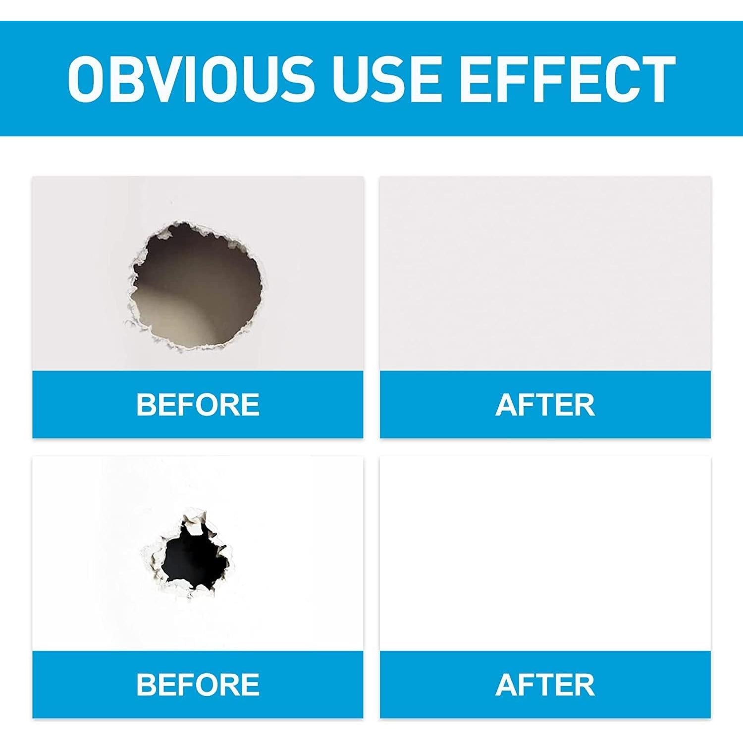 Kit de Reparación de Paredes Boncart - Masilla y Parche 5cm a 10cm