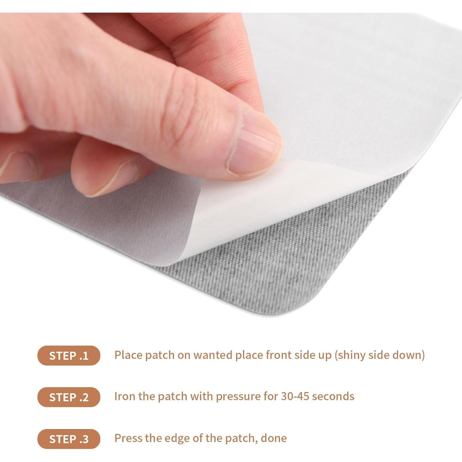 Kit de 30 Parches de Hierro Tatuo para Ropa y Jeans