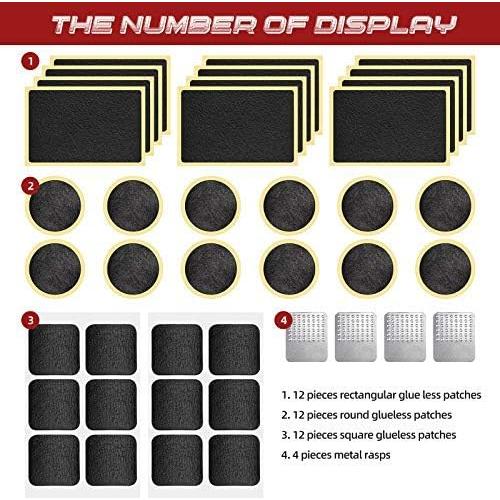 Kit de Reparación de Neumáticos de Bicicleta Boao 40 Piezas