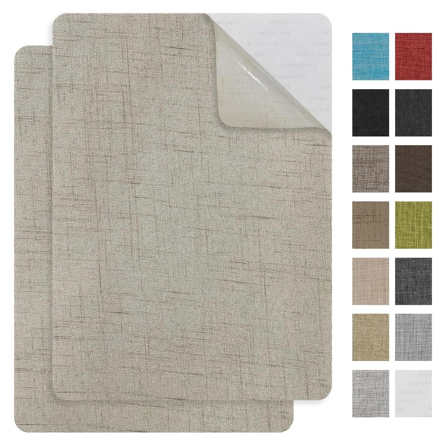 Parches de Reparación Autoadhesivos EMORBALS 20x28 cm Beige - 2 Pcs