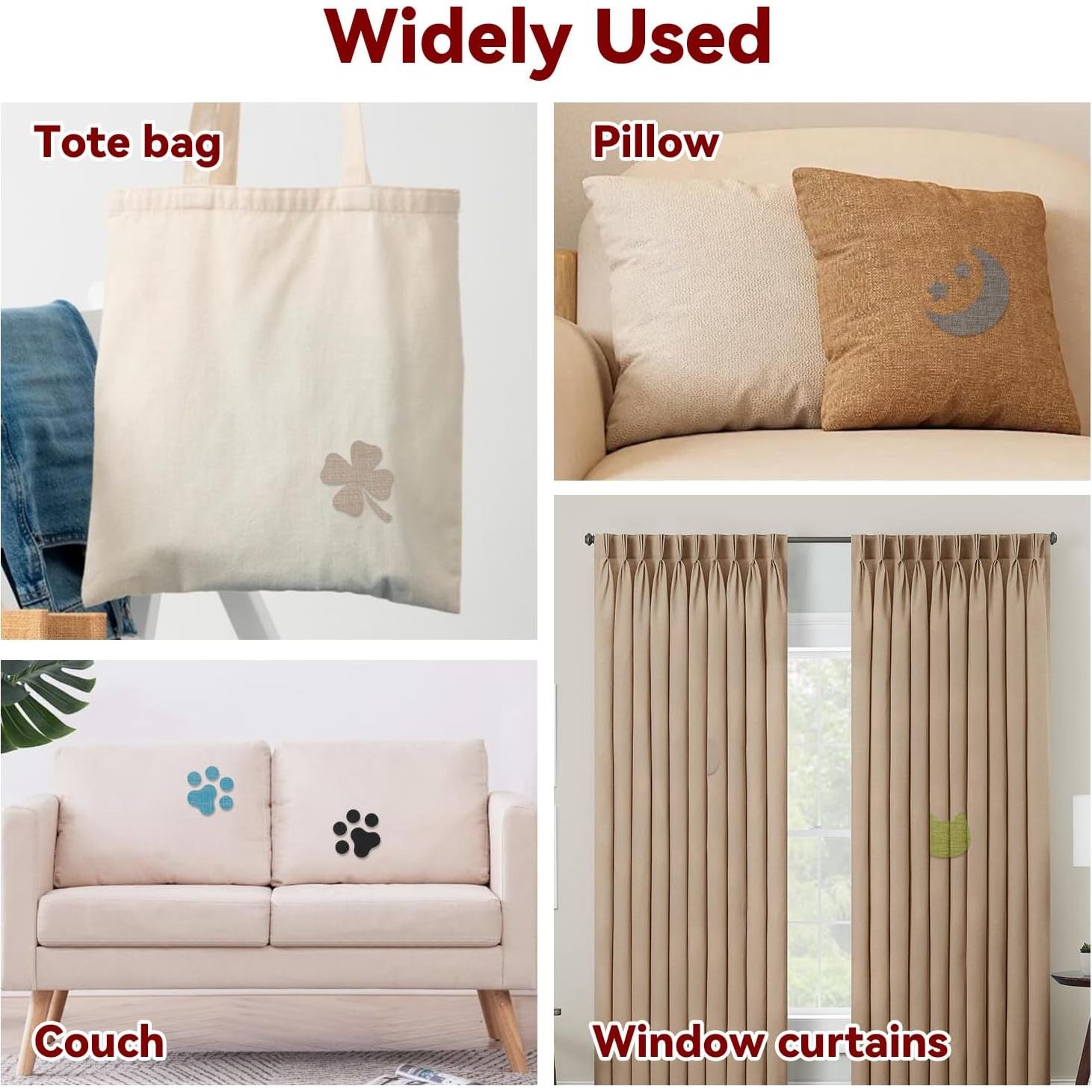 Parches de Reparación Autoadhesivos EMORBALS 20x28 cm Beige - 2 Pcs