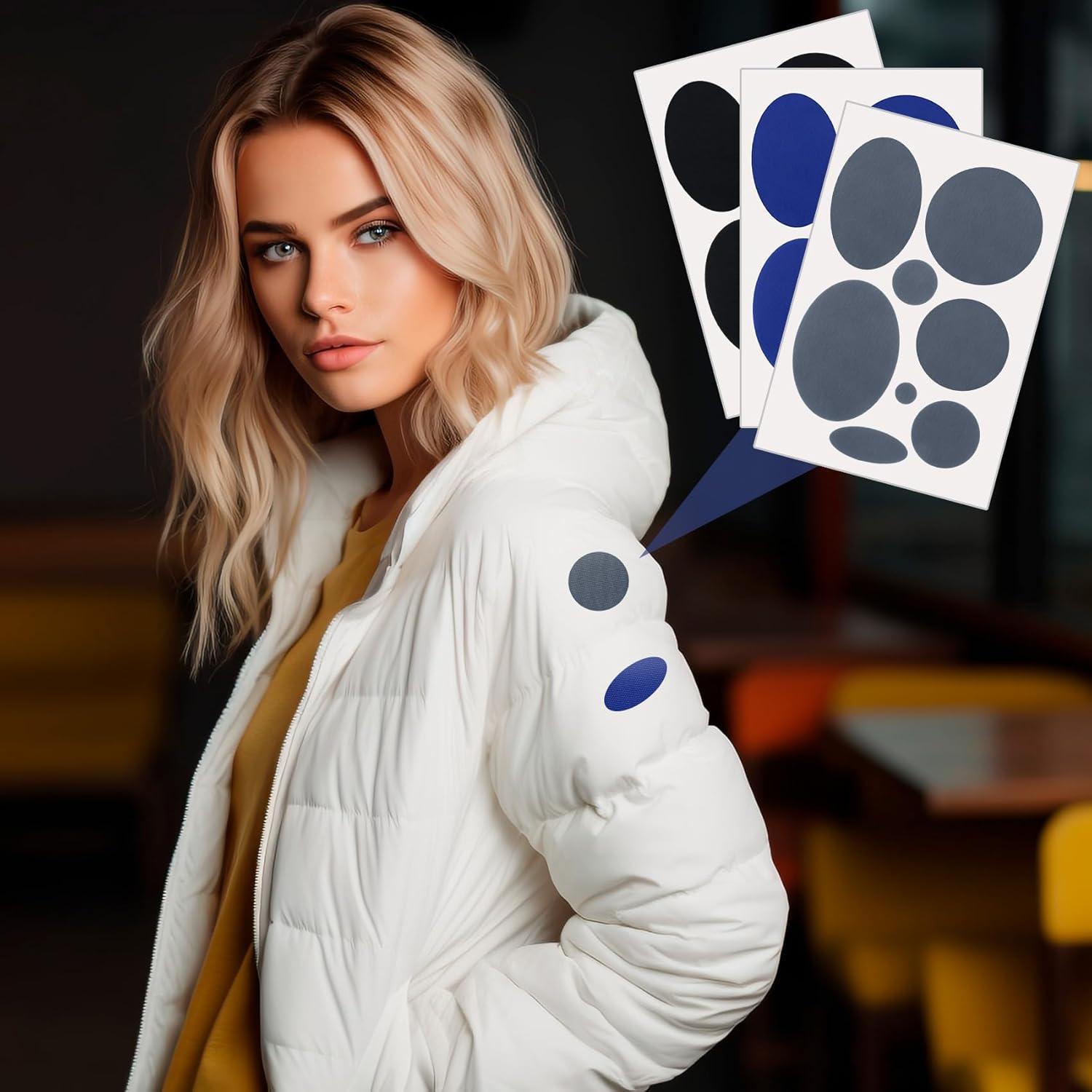 24 Parches de Reparación Autoadhesivos SmallCat Nylon Impermeables