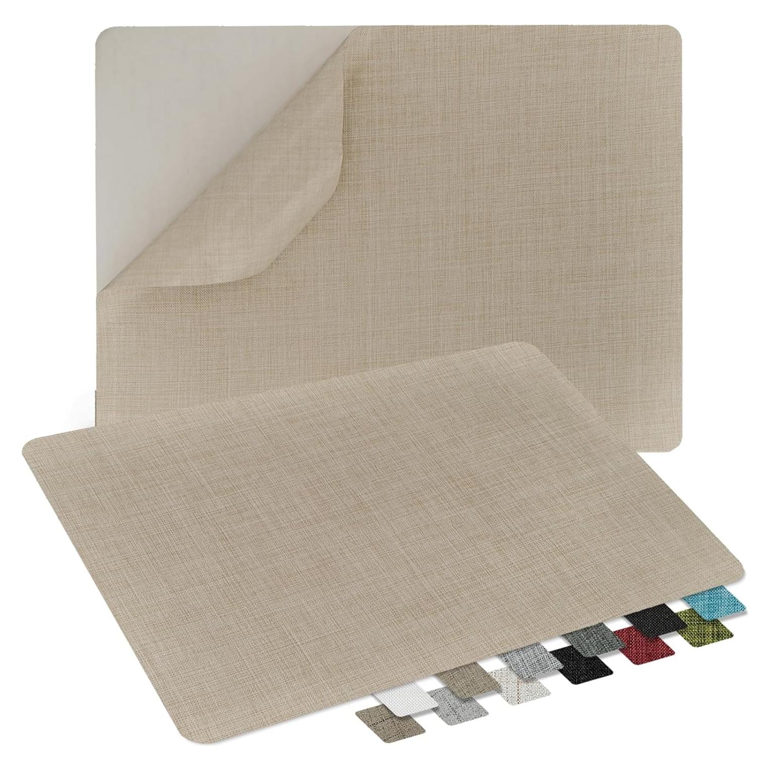 Parches de Tela Autoadhesivos ZESION 20x28 cm Beige