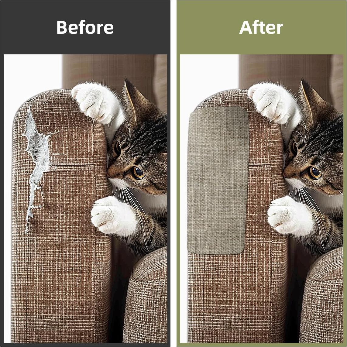 Parches de Tela Autoadhesivos ZESION 20x28 cm Beige