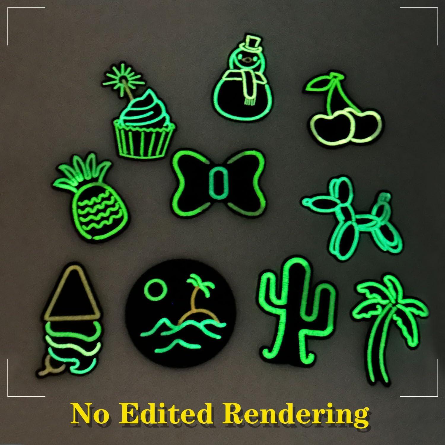 10 Parches Termoadhesivos Brillantes Attuslla para Ropa