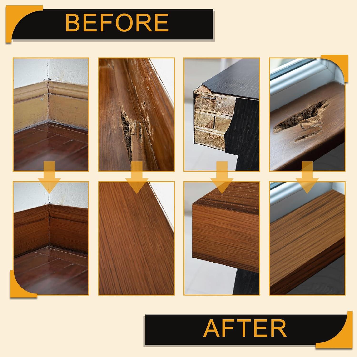 Cinta de Reparación de Grano de Madera HARFINGTON 5 cm x 10 m