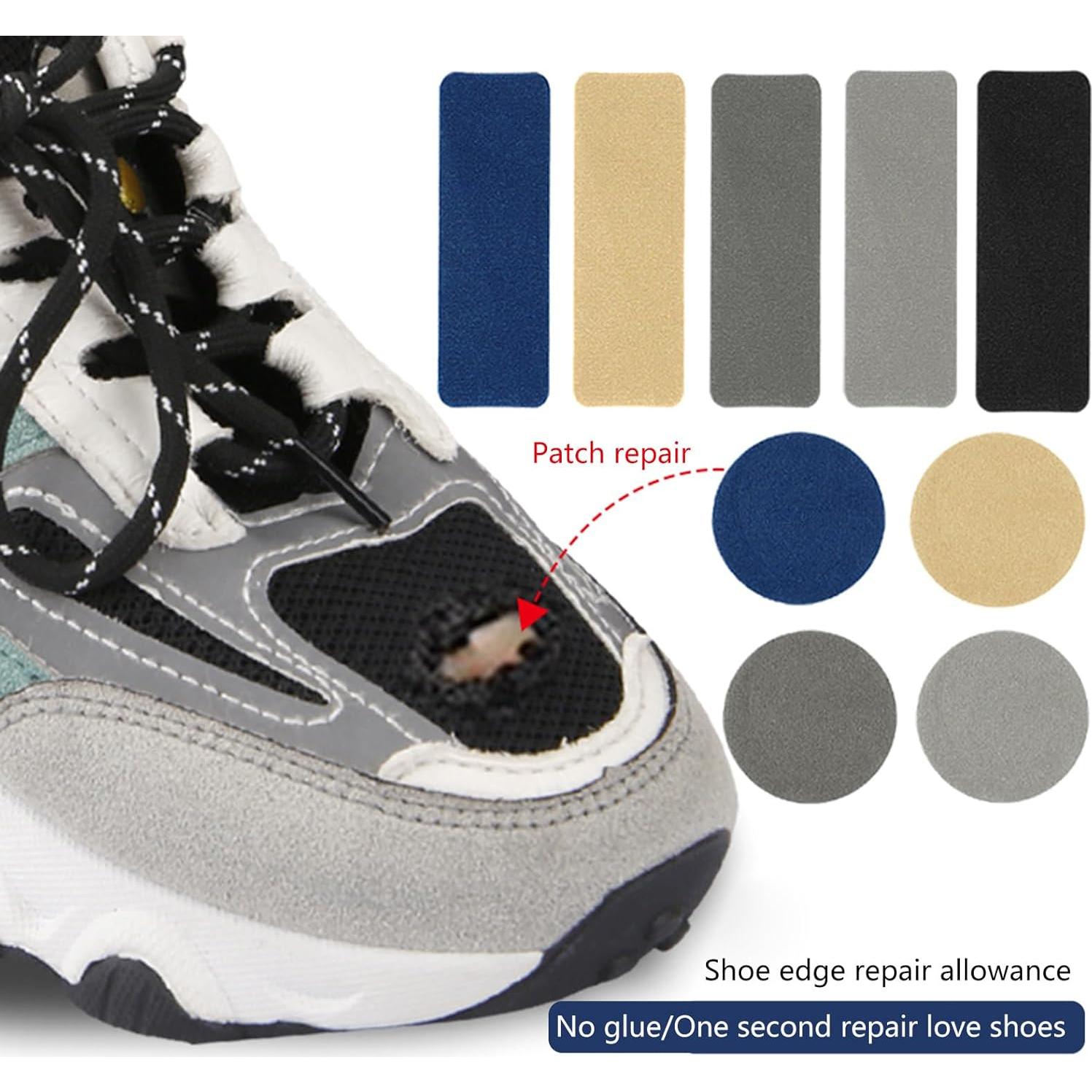 6 Parches Autoadhesivos ZHIZHOUNEY para Reparación de Calzado