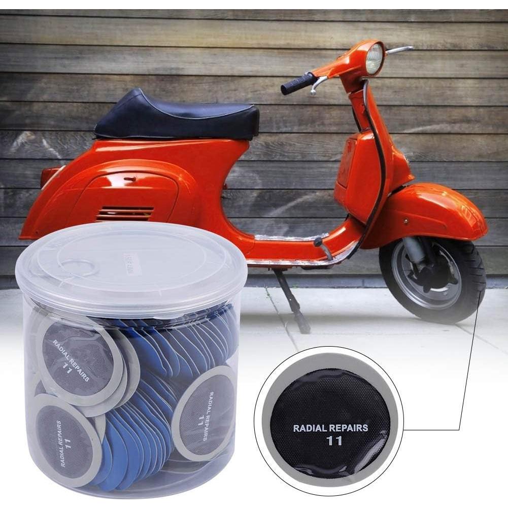 Parche de reparación de neumáticos Alomejor 120PCS 43mm