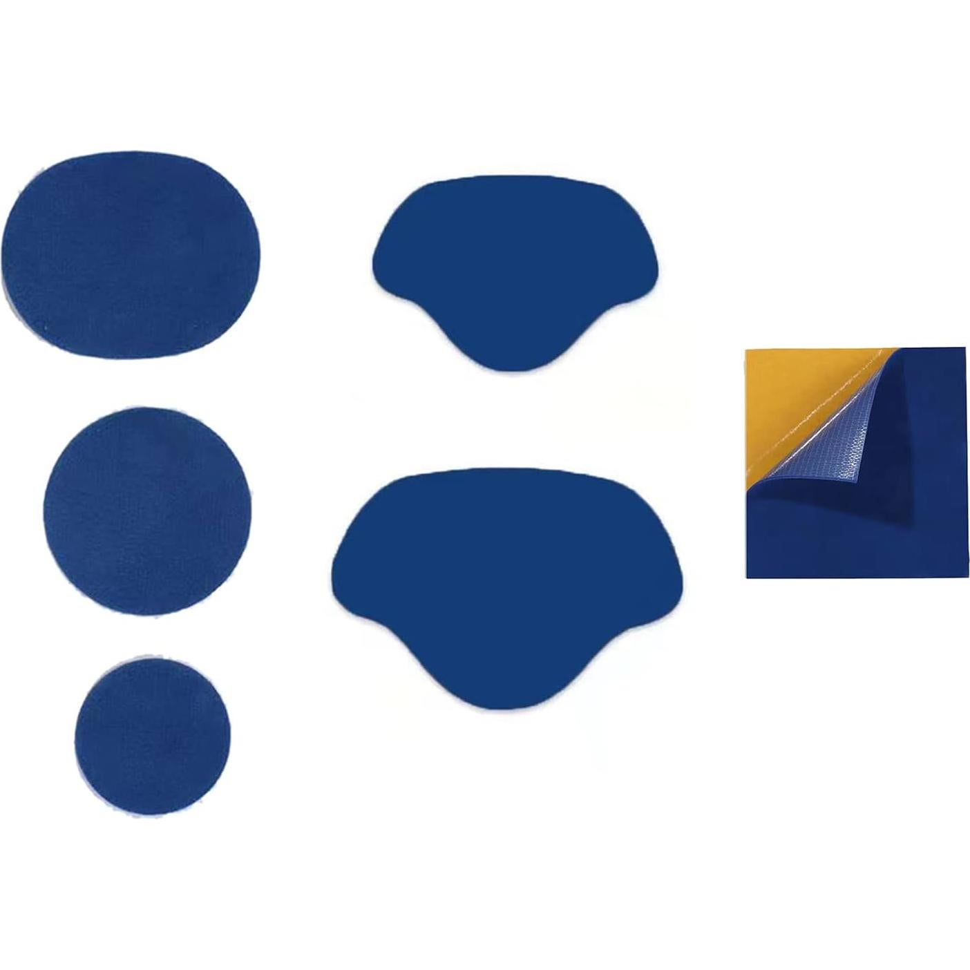 Parche autoadhesivo de reparación para zapatos JAGTRADE 4 Piezas Gris