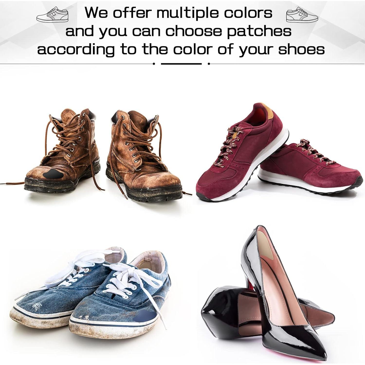 Paquete de 36 Parches Autoadhesivos para Zapatos Eurzom - 7 Colores