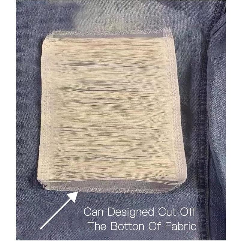 Parches de Algodón para Jeans LEBONCIN - Kit de Costura 2 Pcs 18x13cm