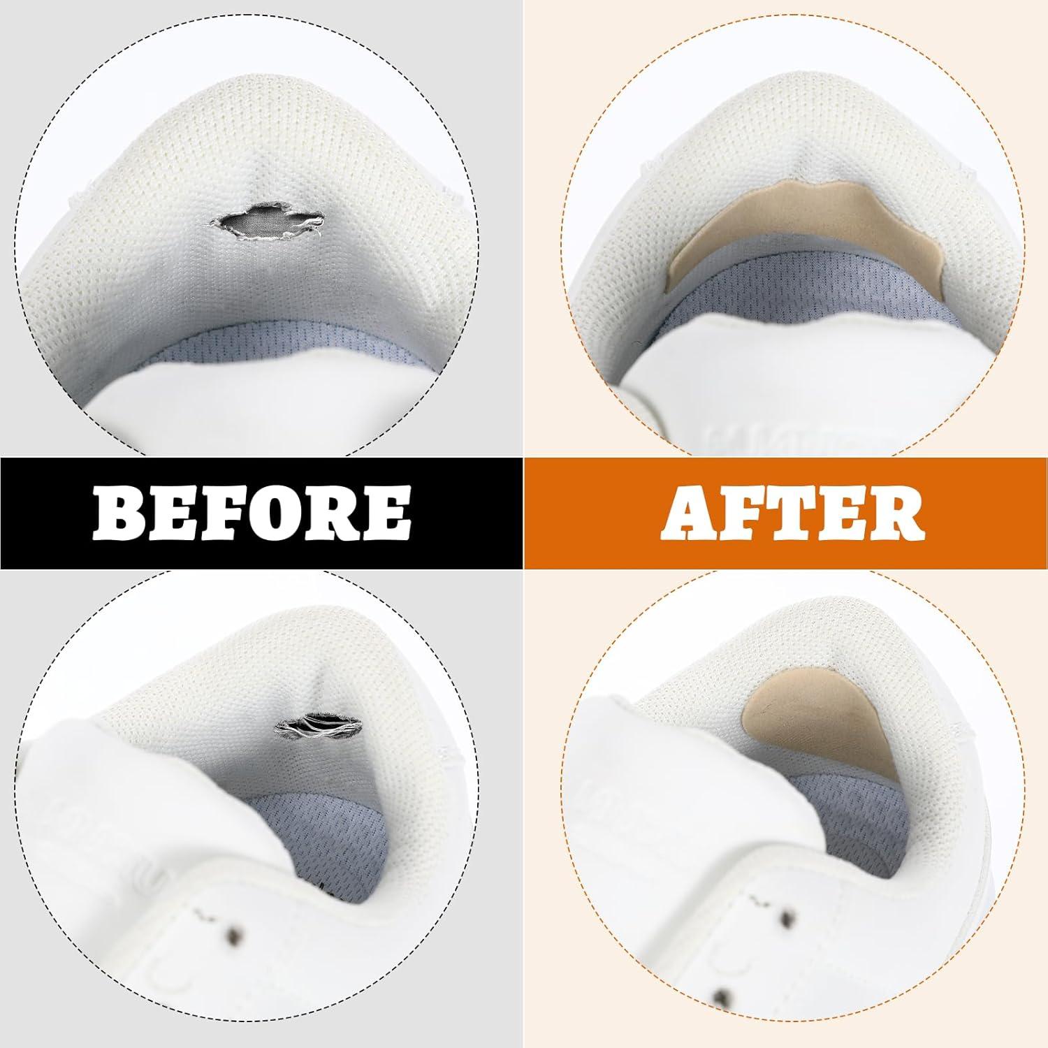 Kit de 24 Parches Autoadhesivos JIYIN para Zapatos - Reparación Agujeros