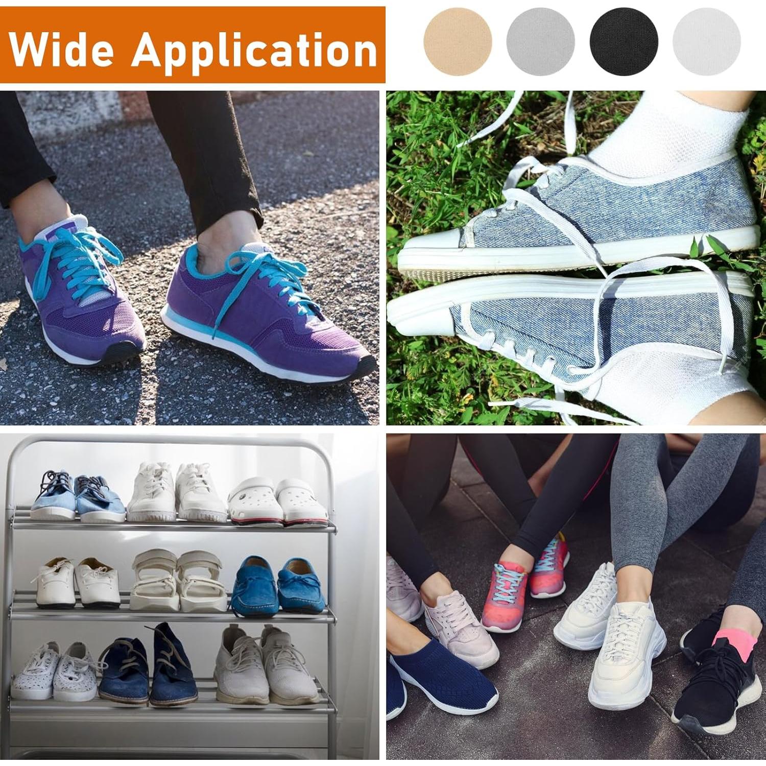 Kit de 24 Parches Autoadhesivos JIYIN para Zapatos - Reparación Agujeros