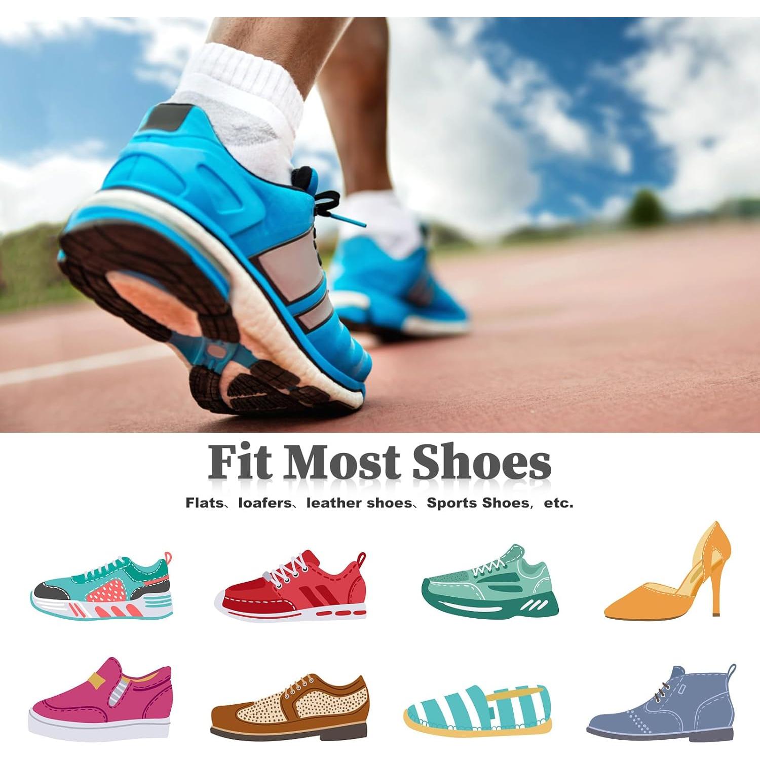 Parche Reparación Tacones Zapatos AIQINHU 4 Pares Microfibra